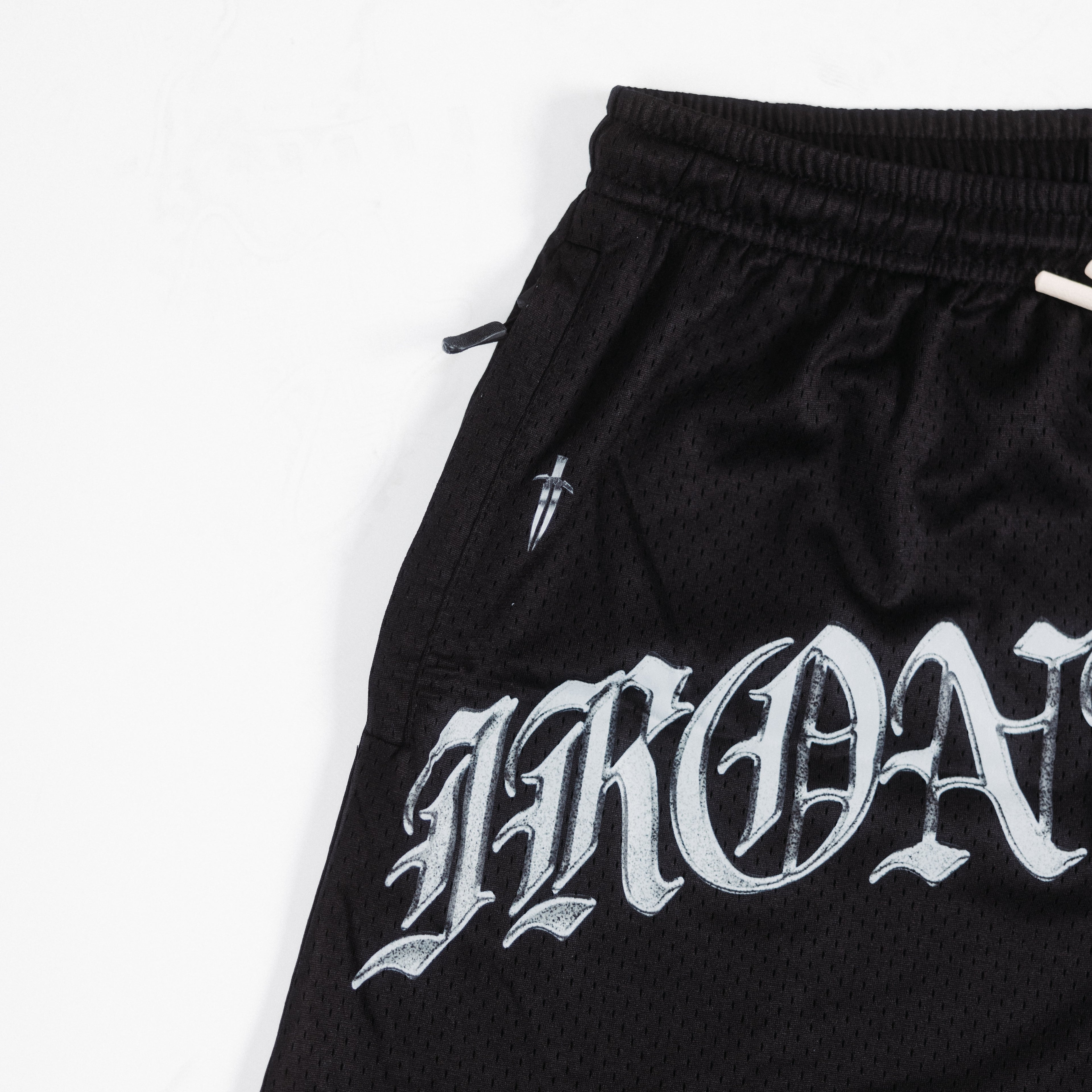 CHROME MESH SHORT - [BLACK]