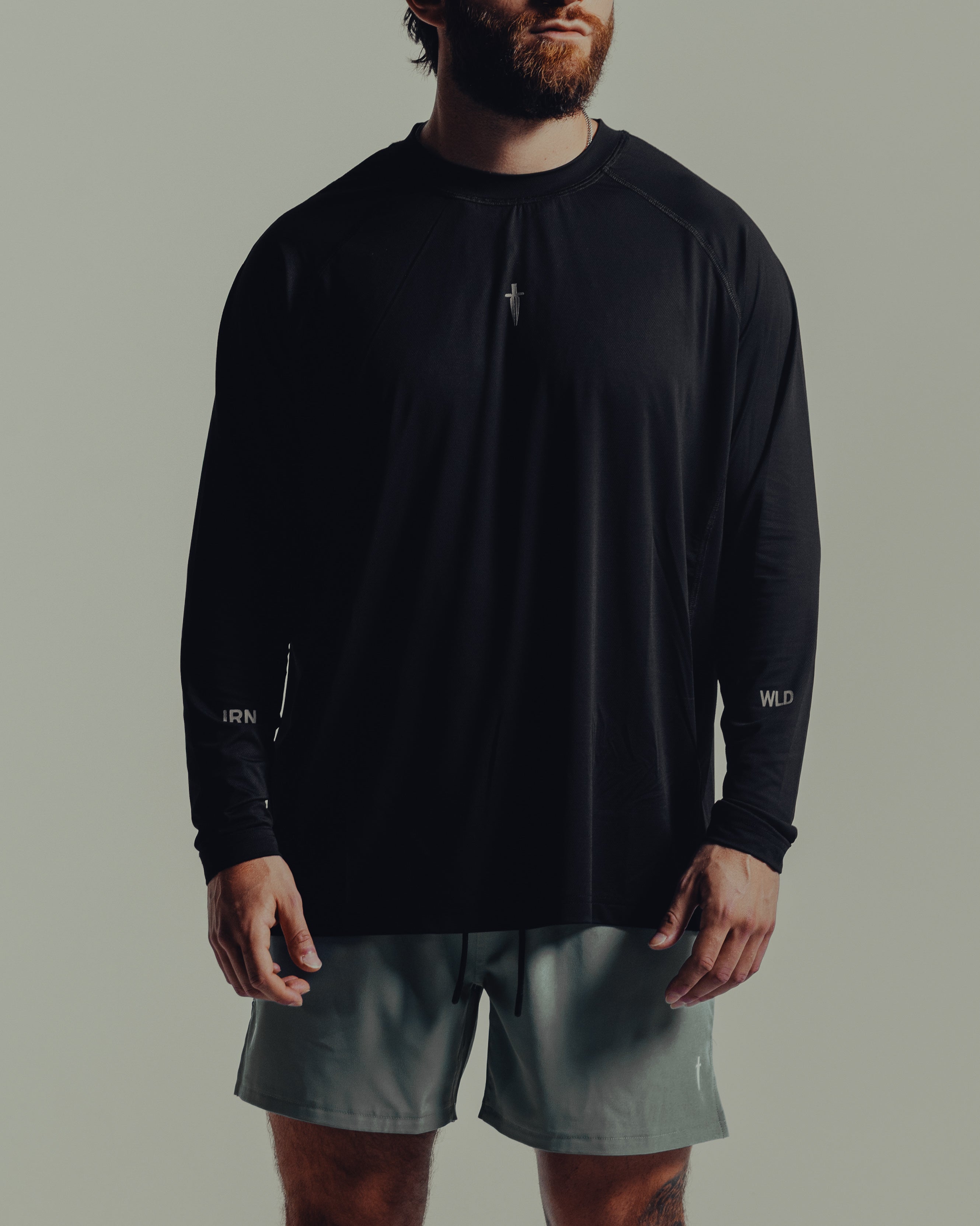 TECH LONG SLEEVE - [BLACK]