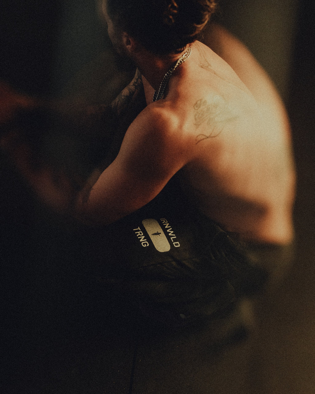 IRN TRNG SWEATPANTS - [FADED BLACK]