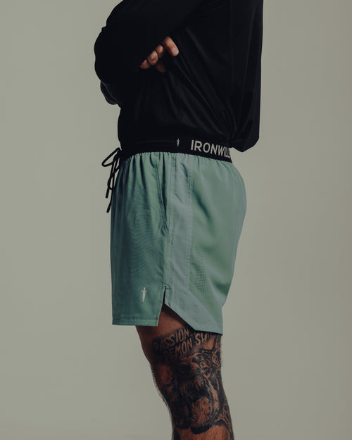 THE TRAINING SHORT - [TEAL]