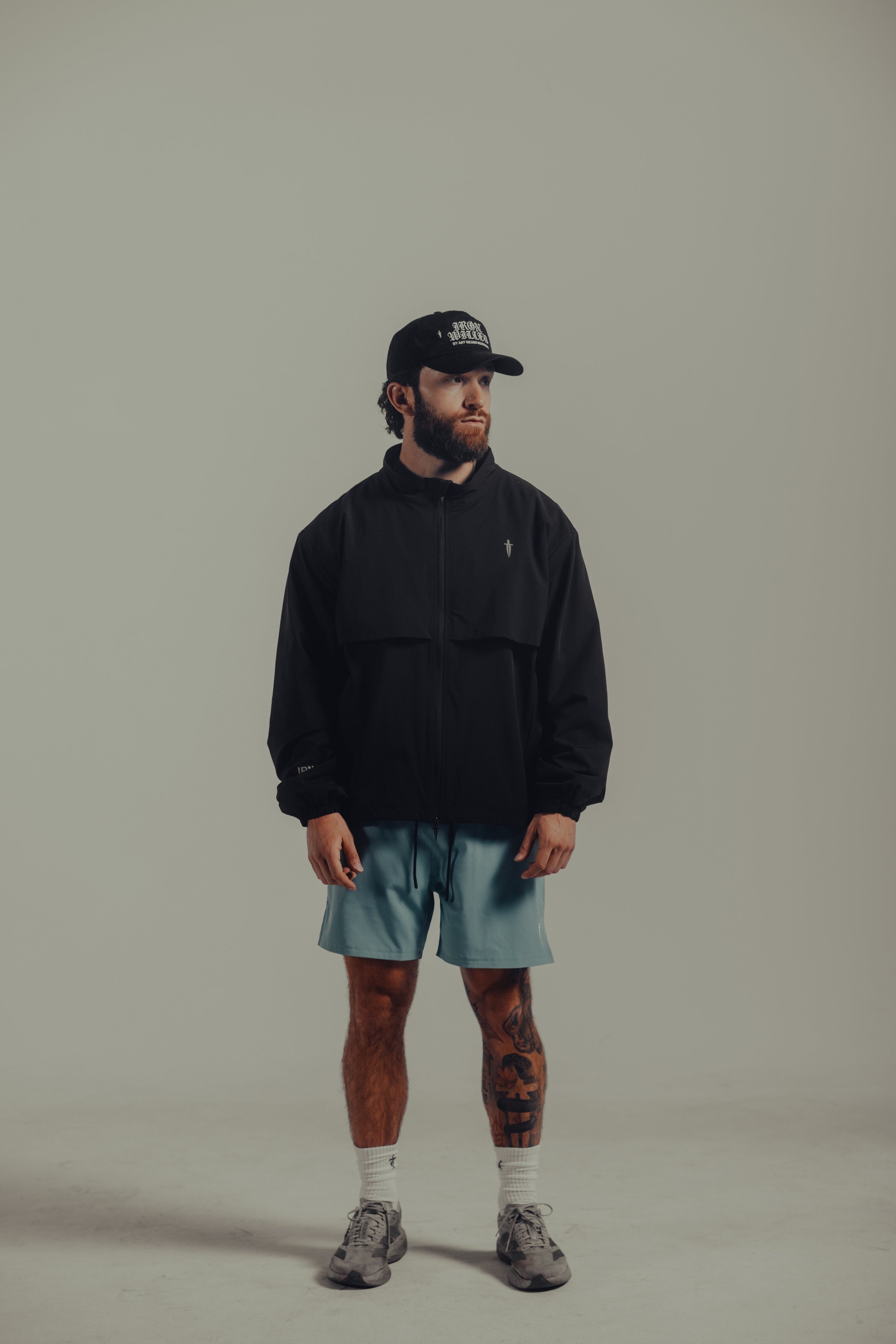 TECH ZIP JACKET - [BLACK]