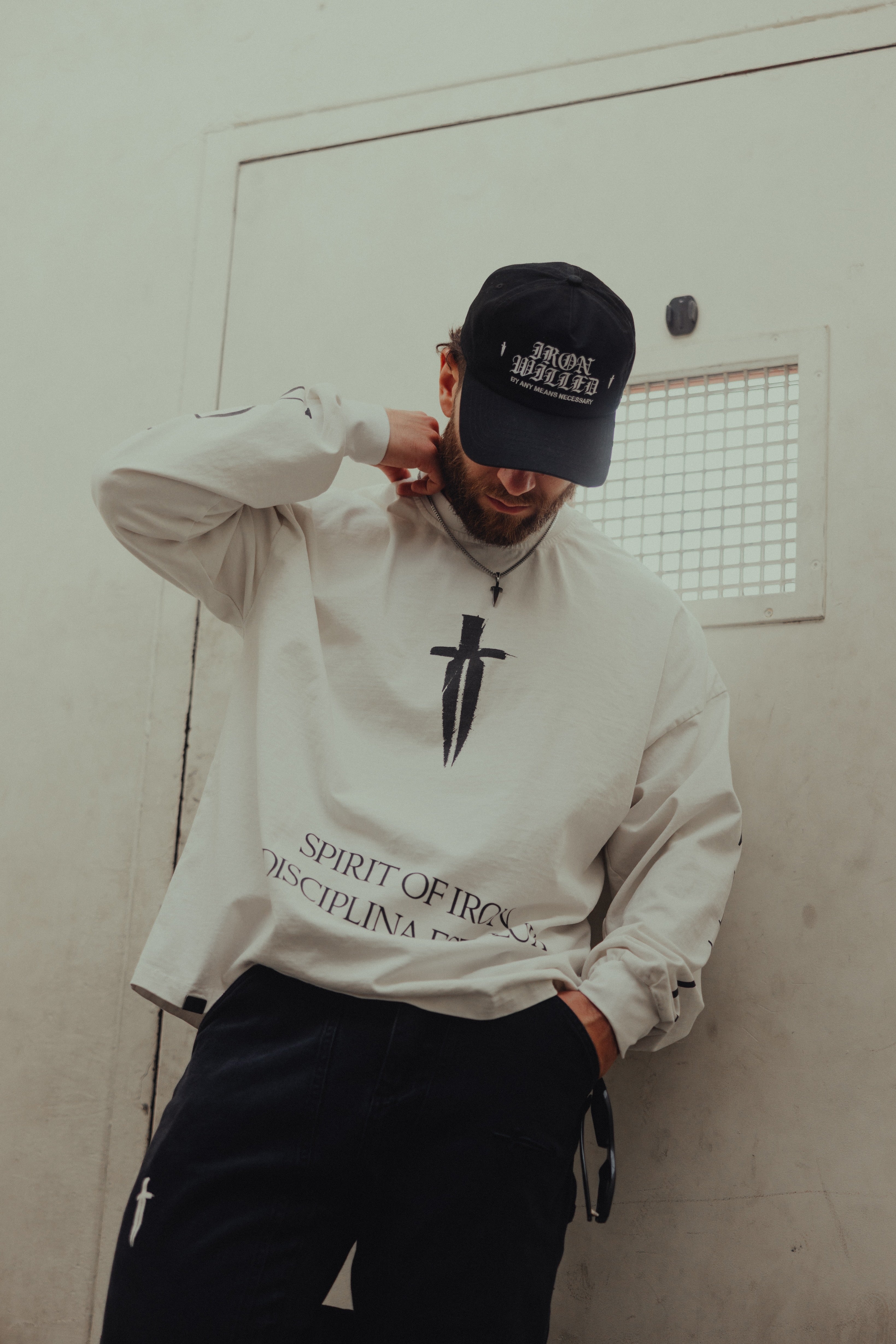 IRON SPIRIT LONG SLEEVE - [BONE]