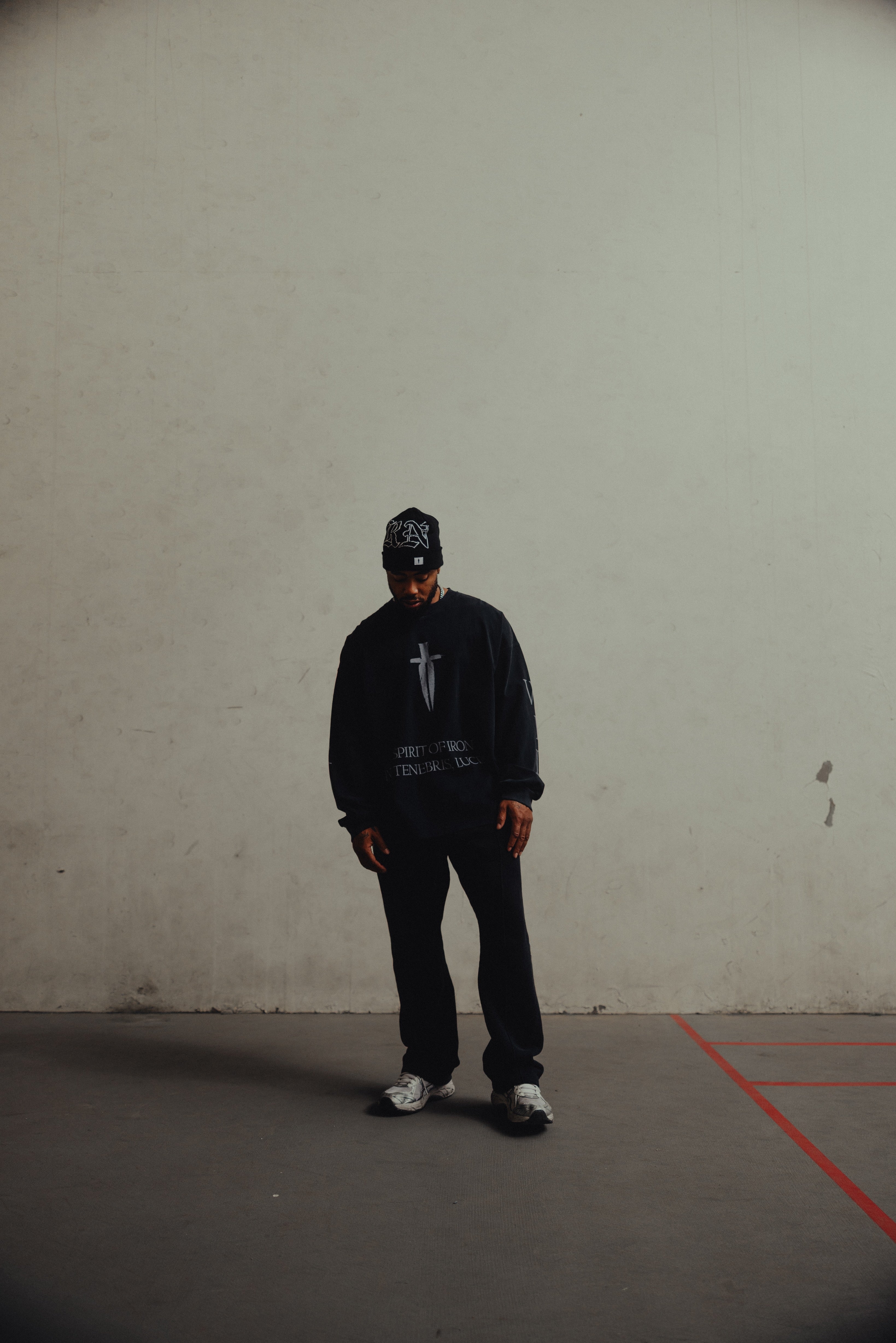 IRON SPIRIT LONG SLEEVE - [VINTAGE BLACK]