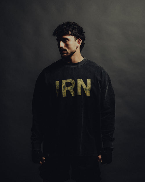IRN LONG SLEEVE - [FADED BLACK]