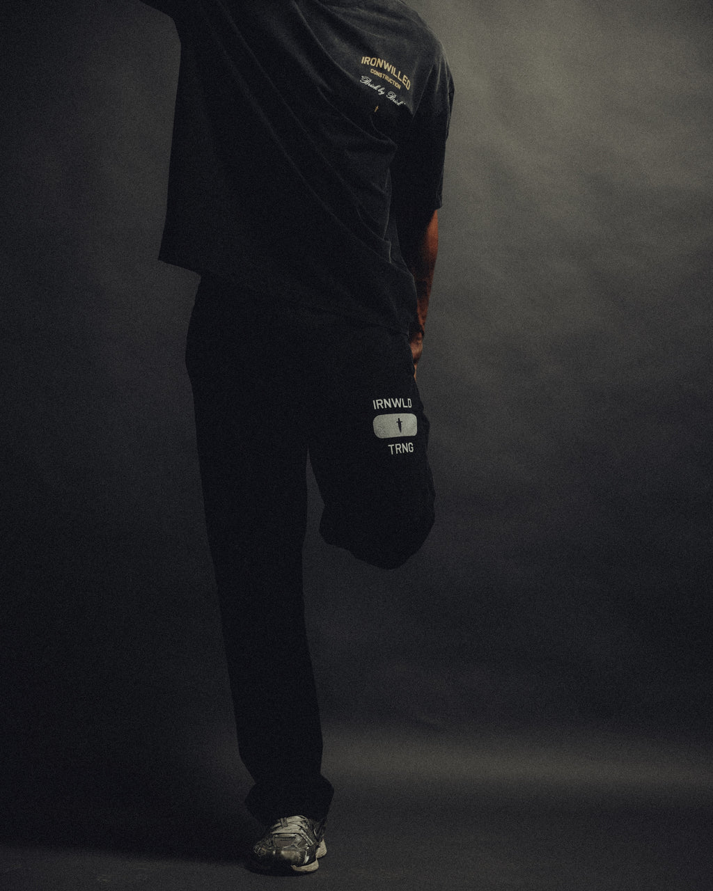 IRN TRNG SWEATPANTS - [FADED BLACK]