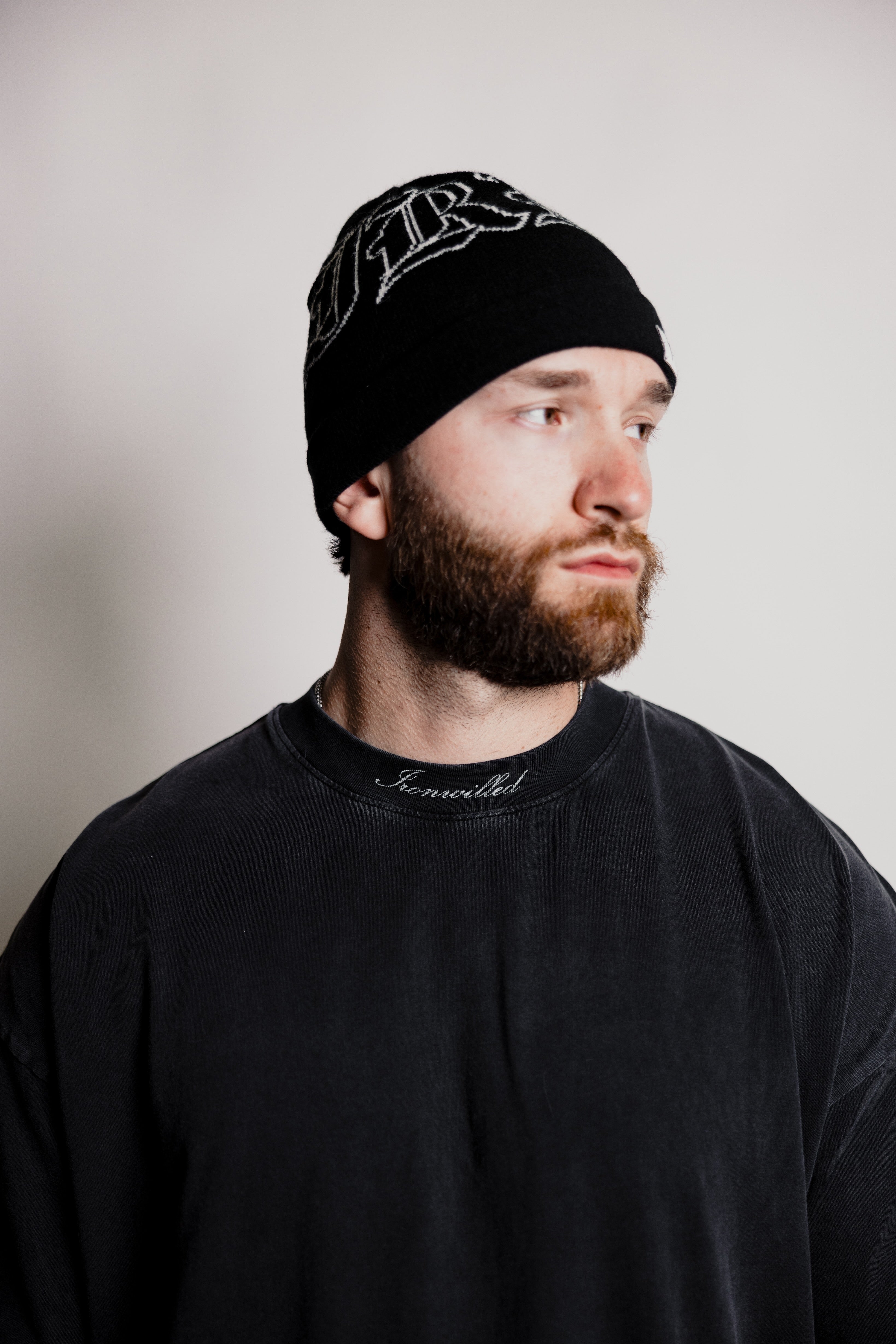 IRN BEANIE - [BLACK]