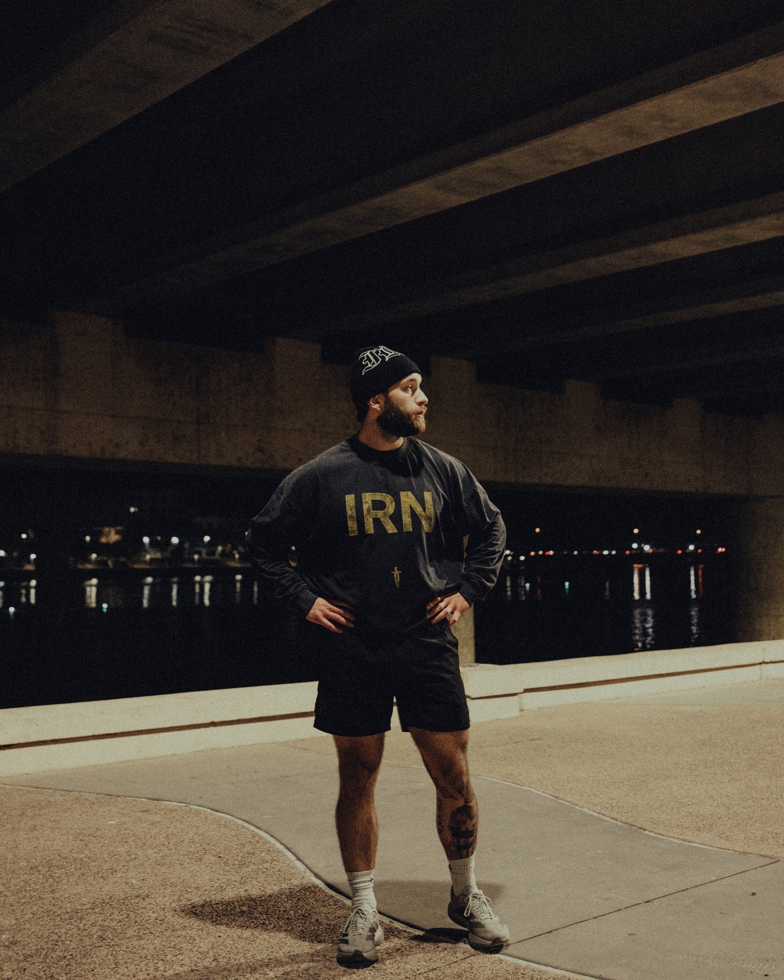 IRN LONG SLEEVE - [FADED BLACK]