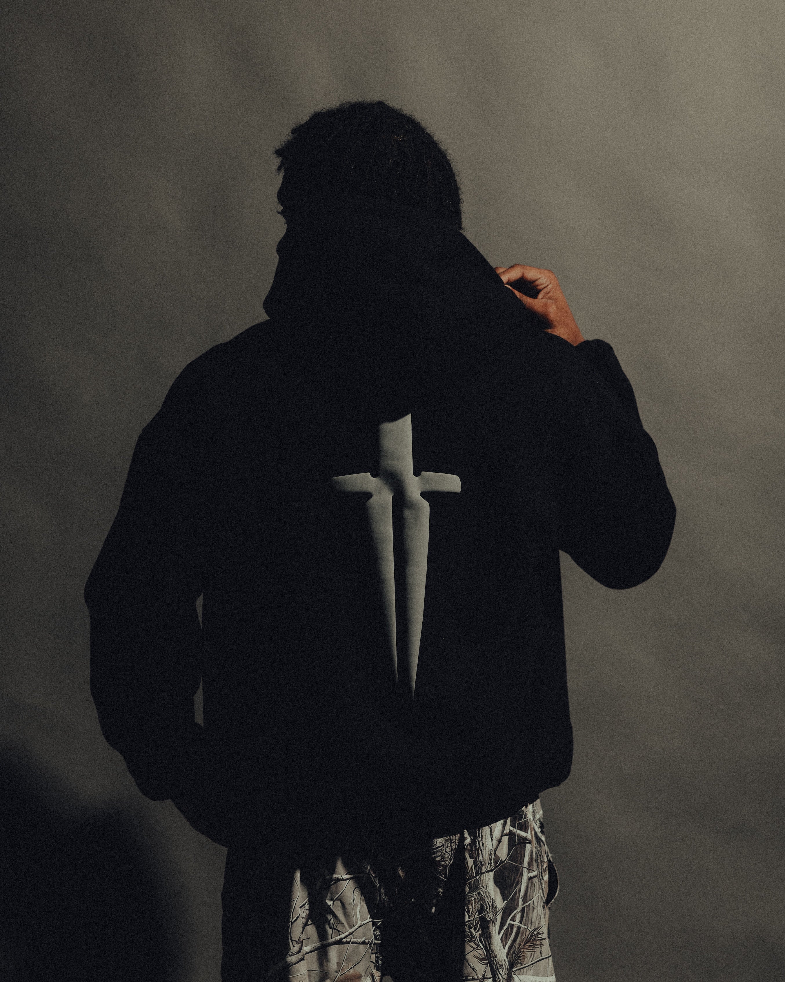 CLOUD HOODIE - [BLACK]