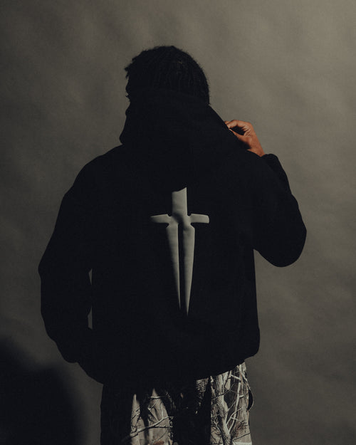 CLOUD HOODIE - [BLACK]