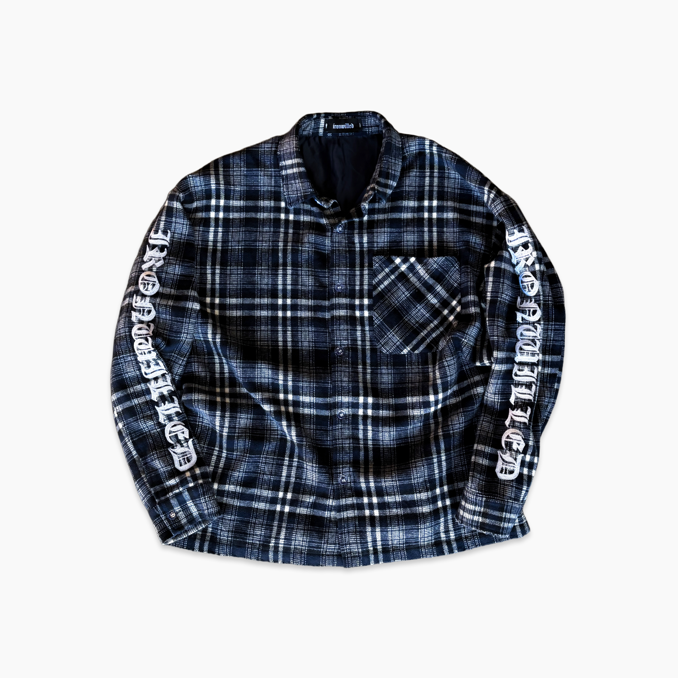 IRONWILLED Oath Flannel - Navy