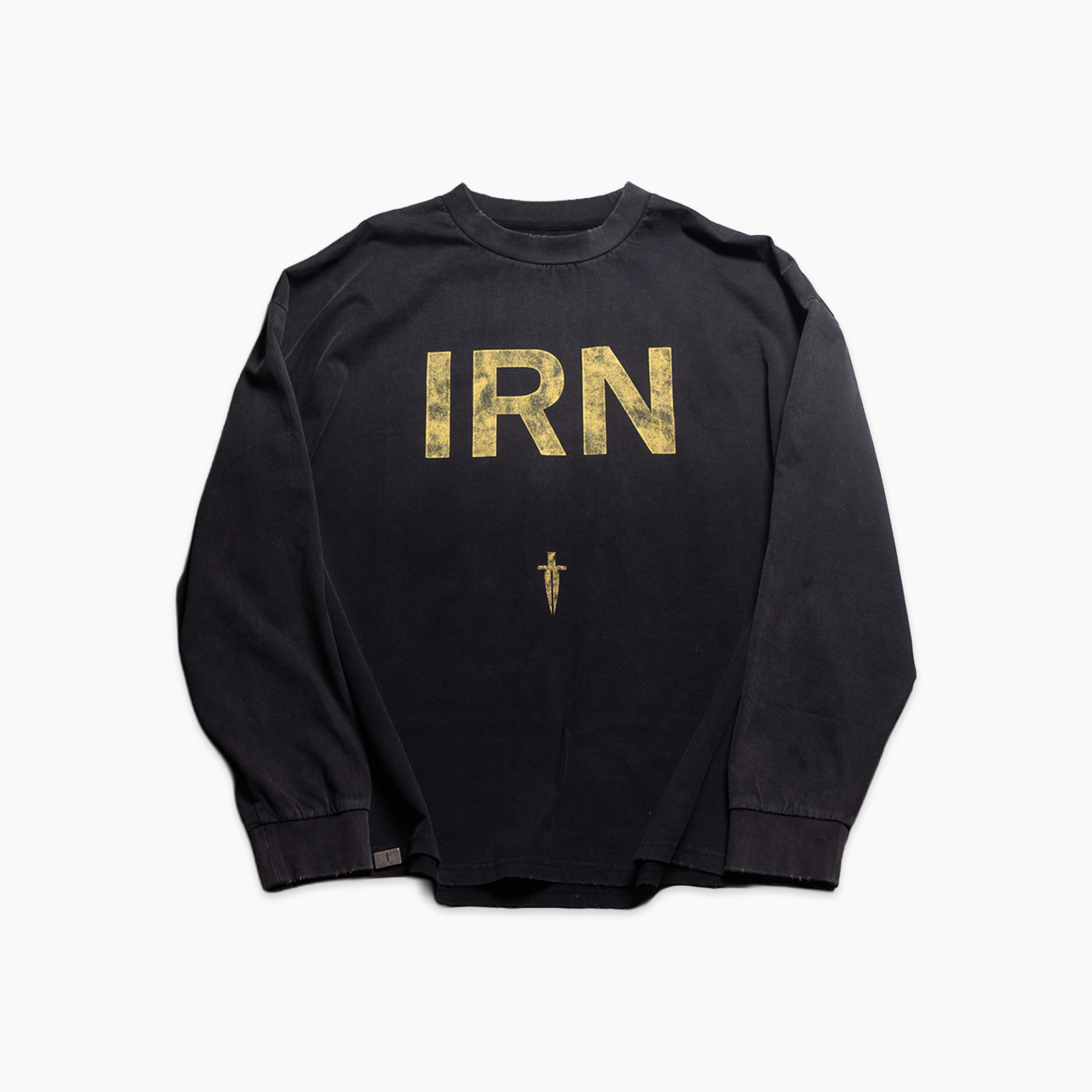 IRN LONG SLEEVE - [FADED BLACK]