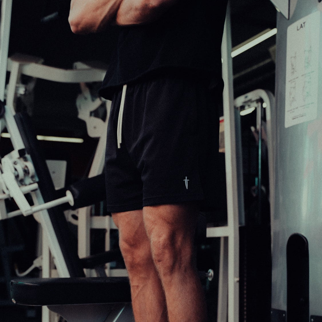 DAGGER MESH SHORT - [BLACK]