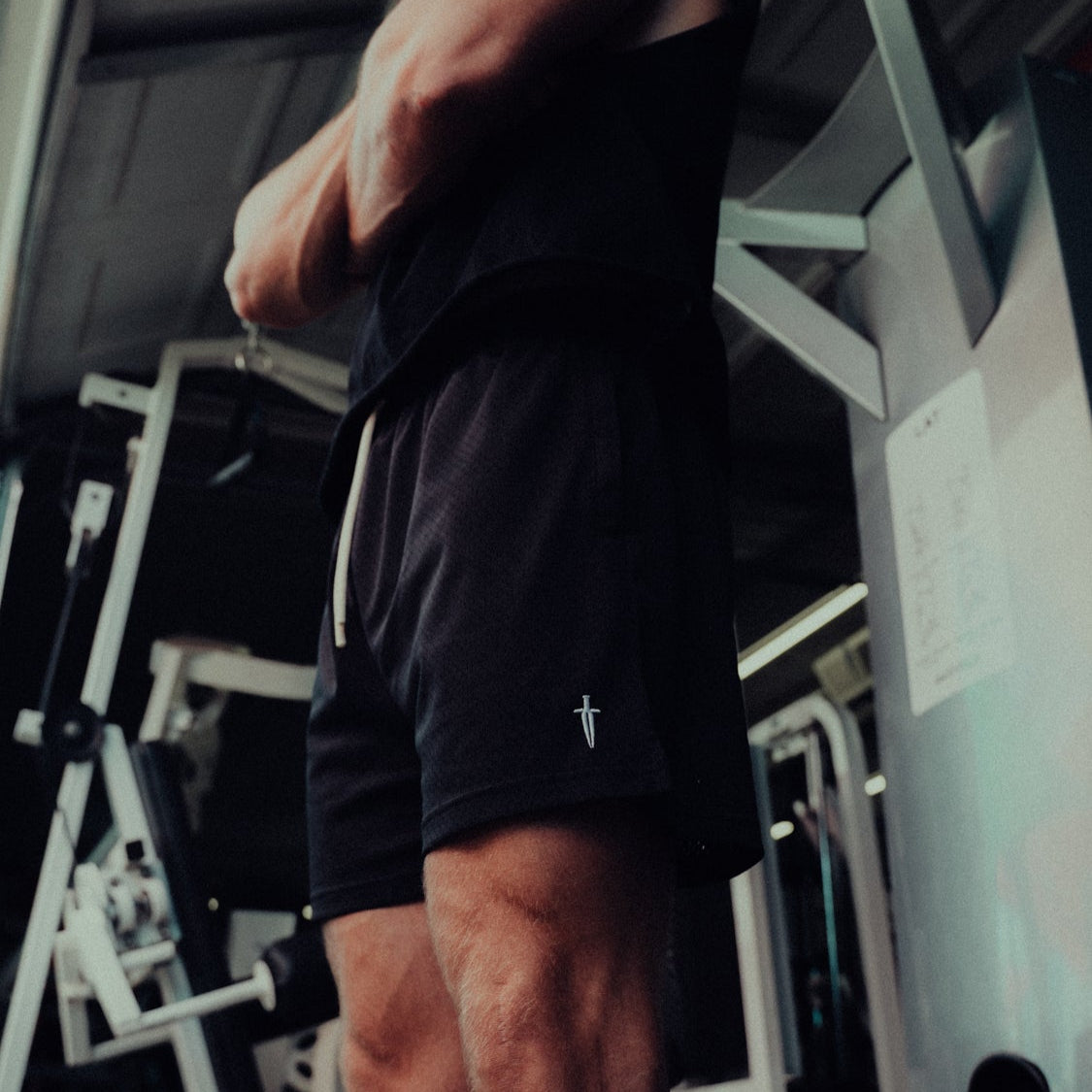 DAGGER MESH SHORT - [BLACK]