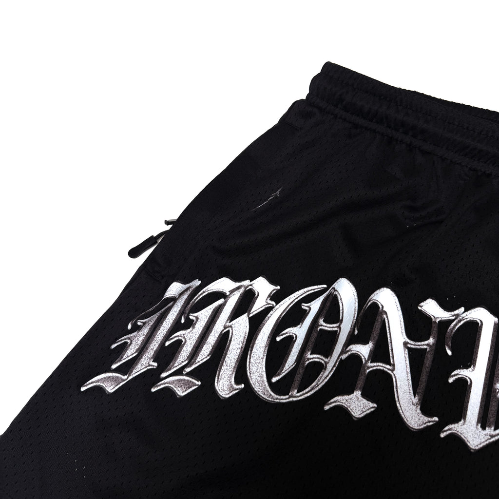 CHROME MESH SHORT - [BLACK]