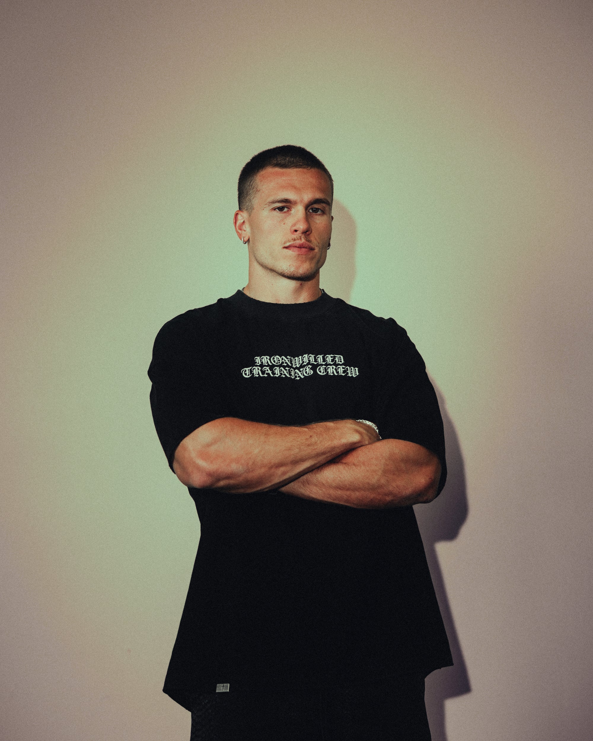 "TRAINING CREW" - TRNG TEE [BLACK]