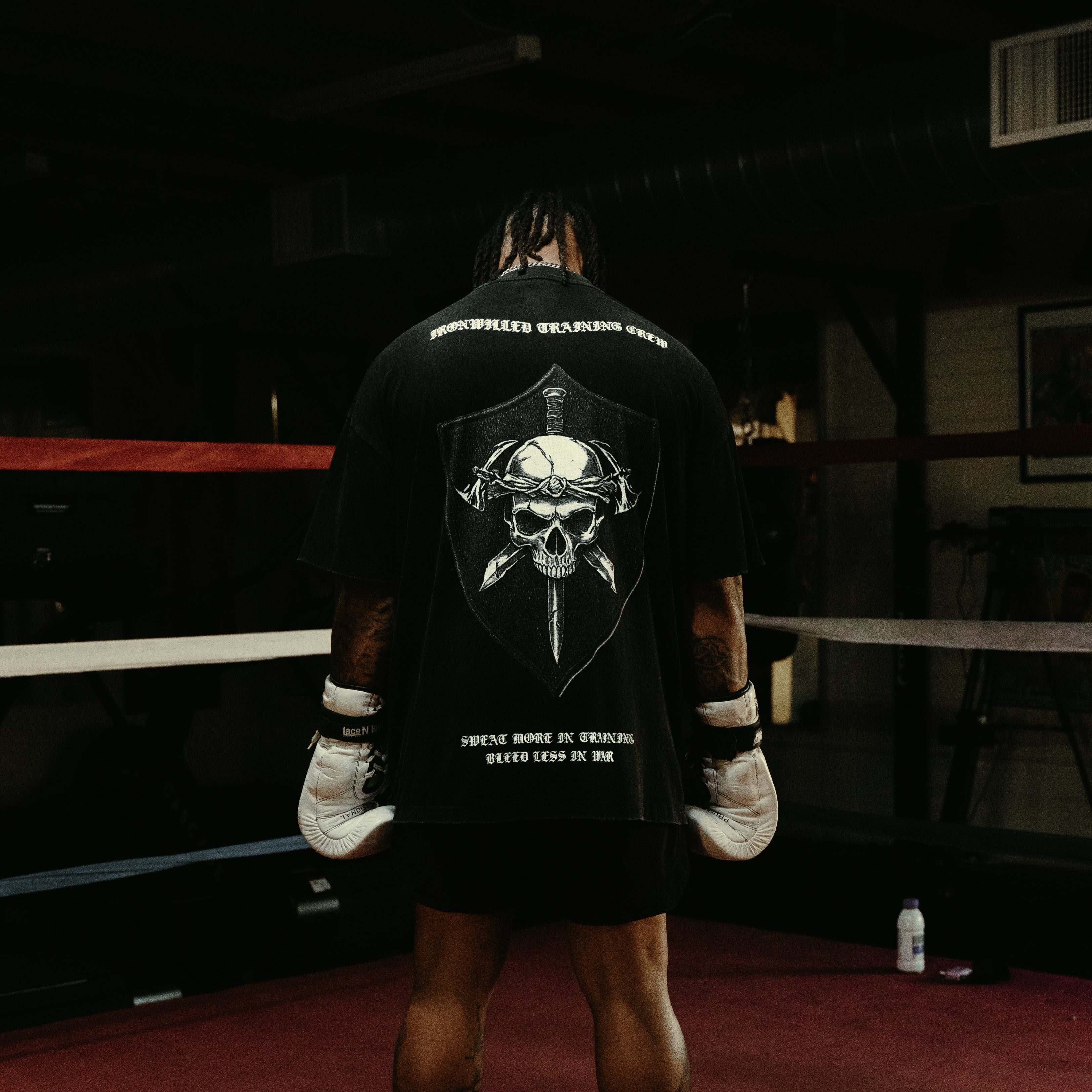 "TRAINING CREW" - TRNG TEE [BLACK]