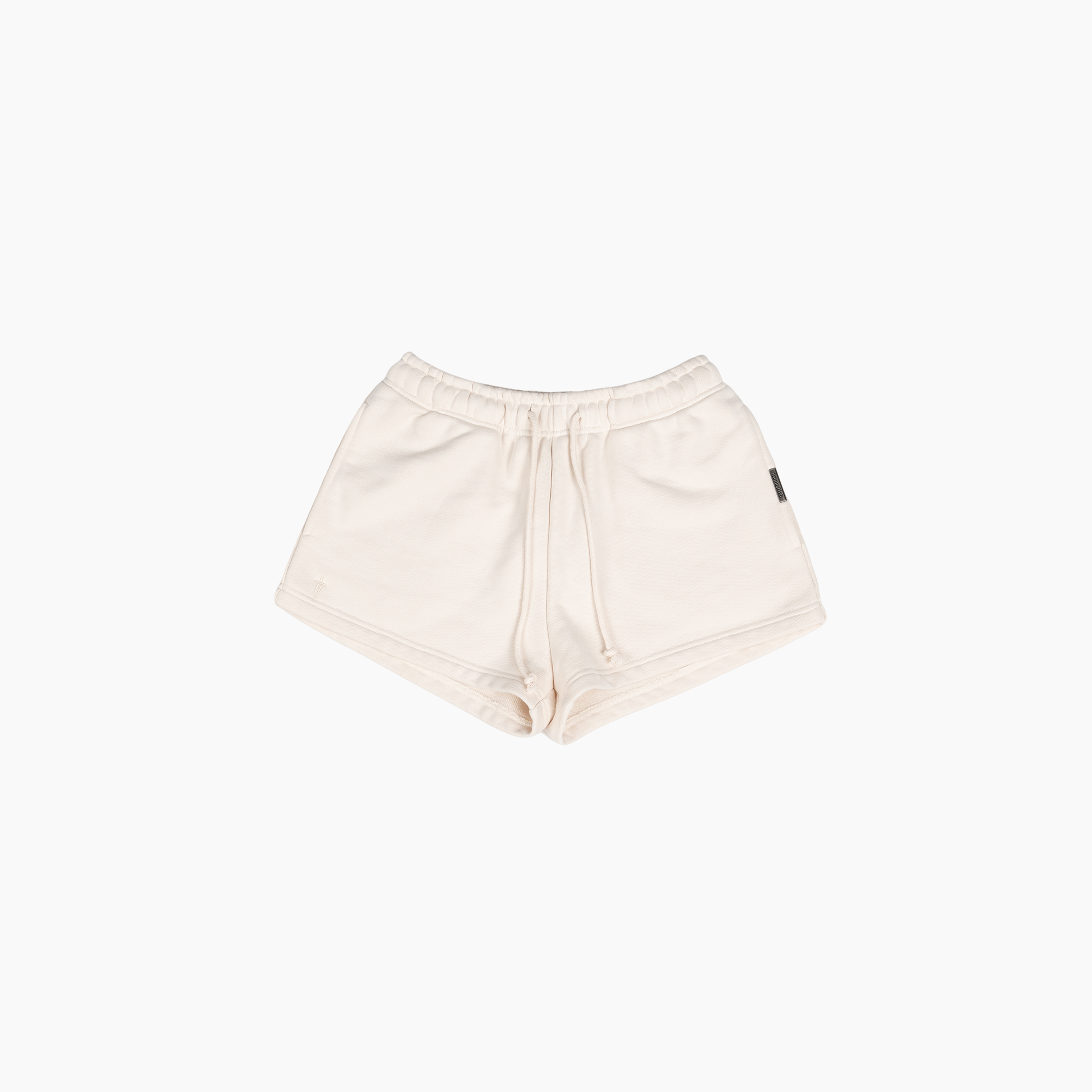 WOMEN'S STAPLE RELAXED SWEAT SHORTS CREAM – IRONWILLED