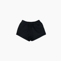 WOMEN'S STAPLE RELAXED SWEAT SHORTS - BLACK