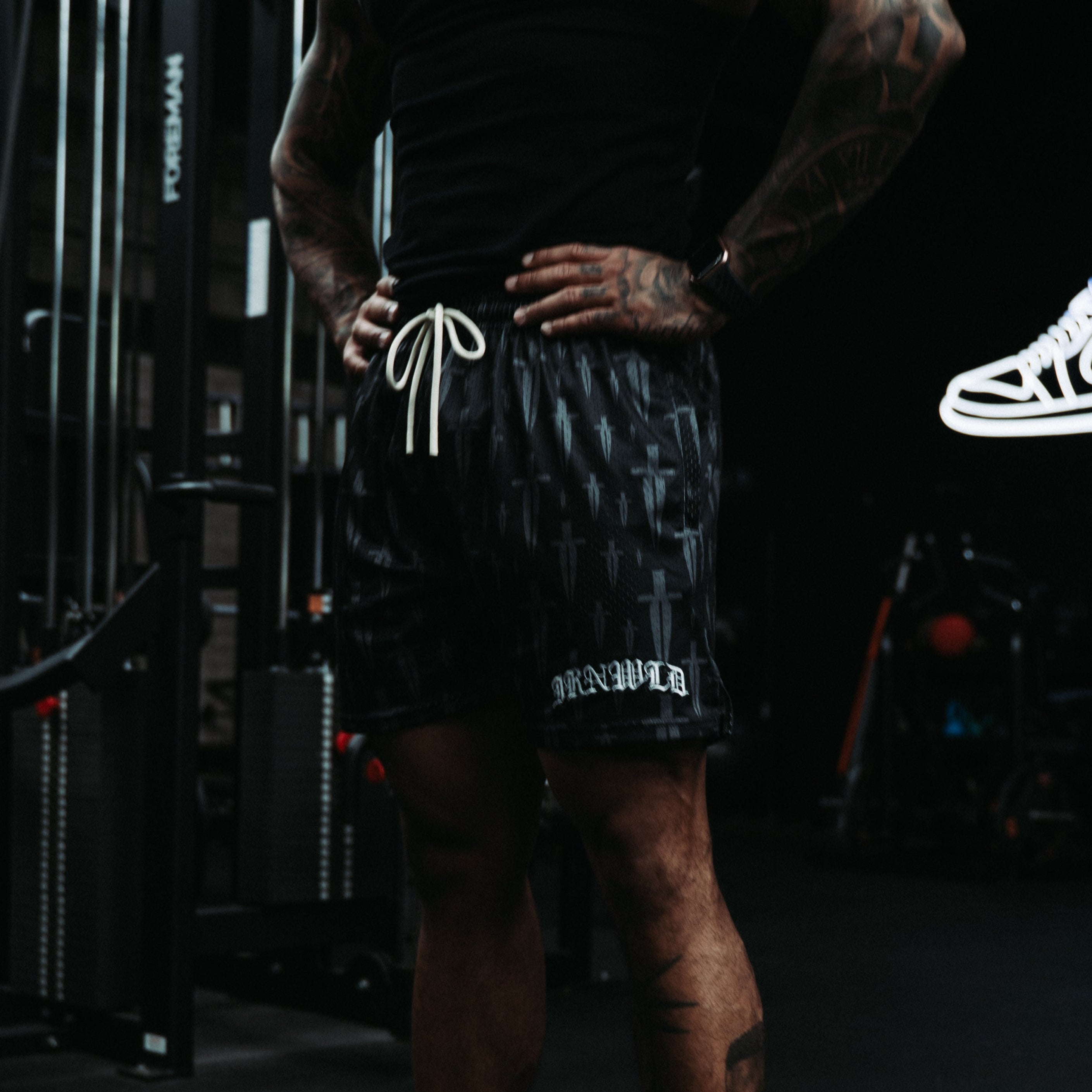 SPECTRE MESH SHORT - [OBSIDIAN]