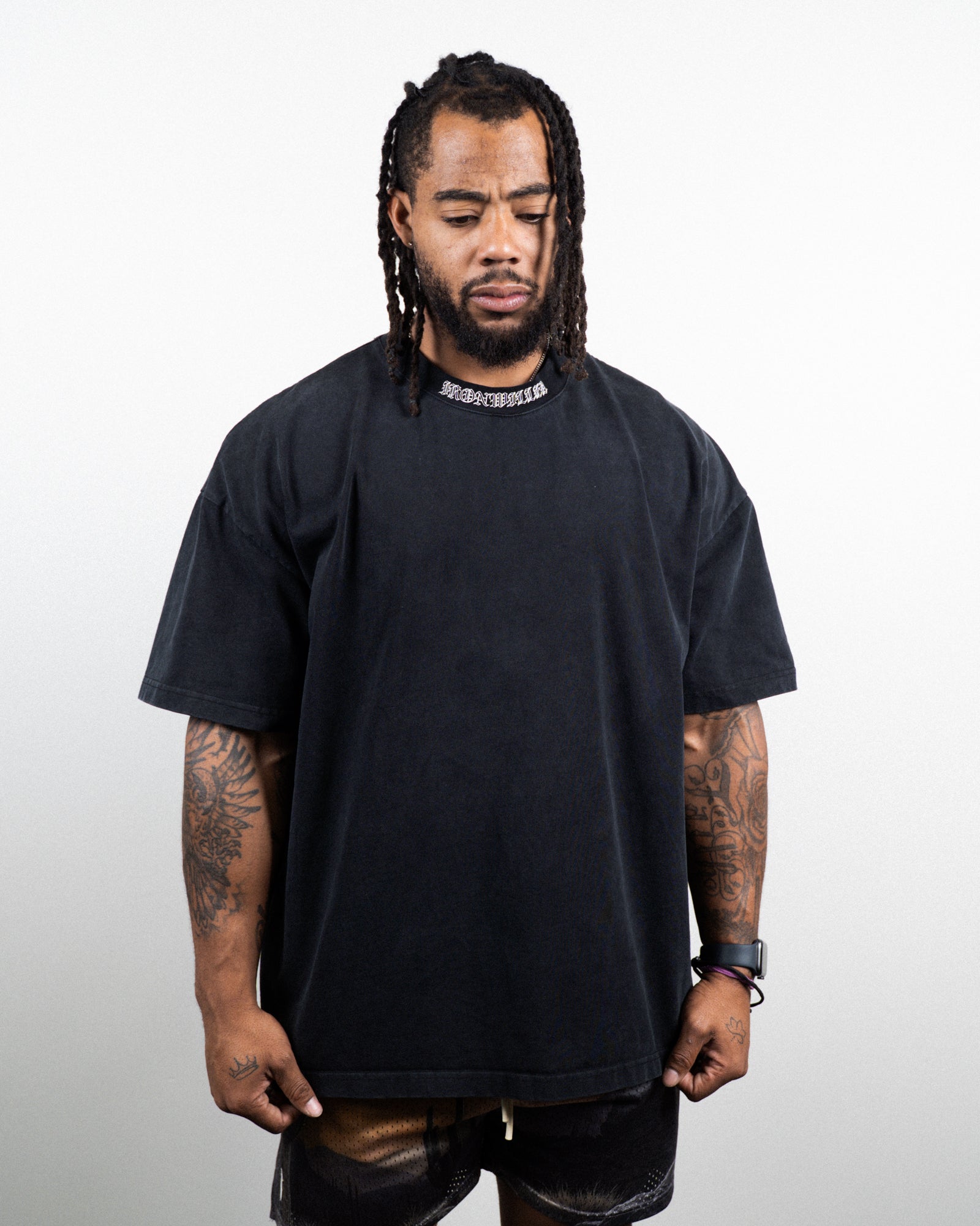 CHROME DAGGER TEE - VINTAGE BLACK