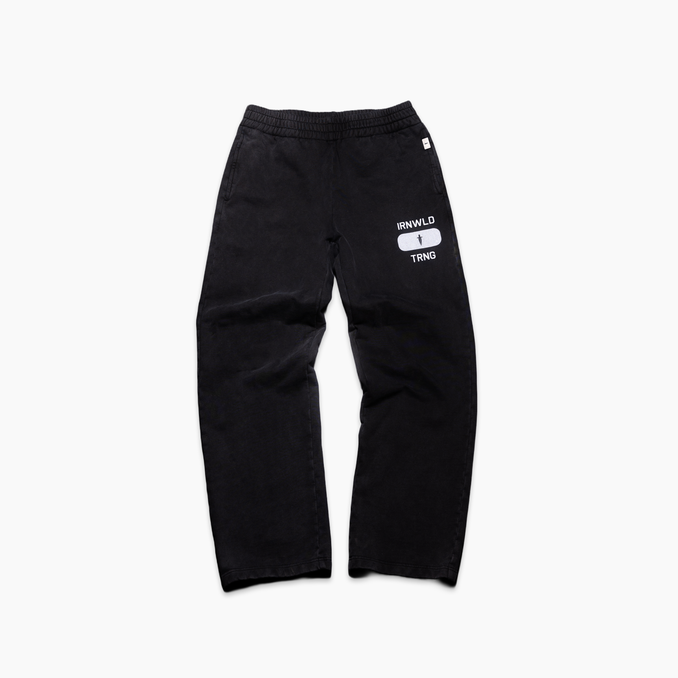 IRN TRNG SWEATPANTS - [FADED BLACK]
