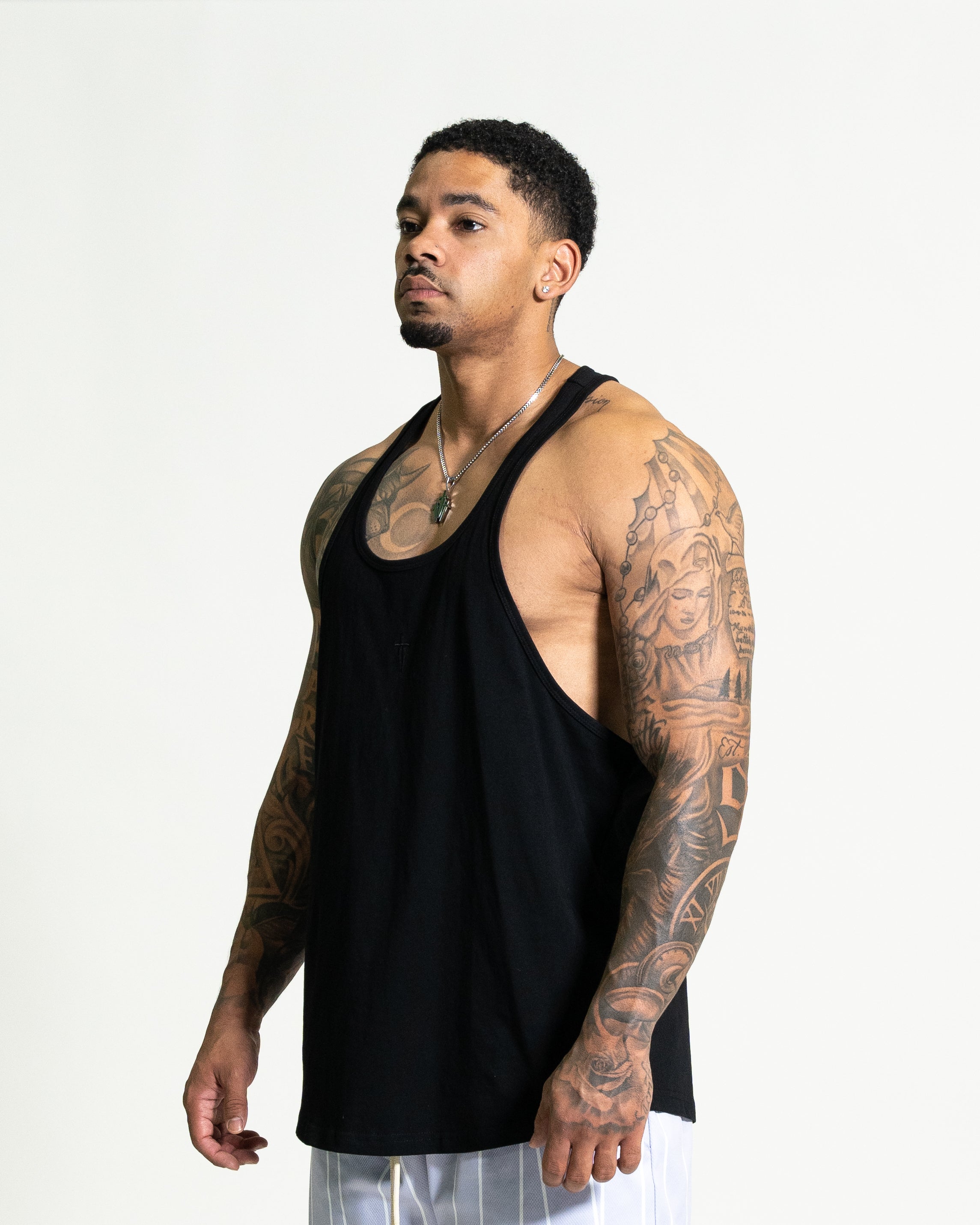 DAGGER OVERSIZED STRINGER - BLACK