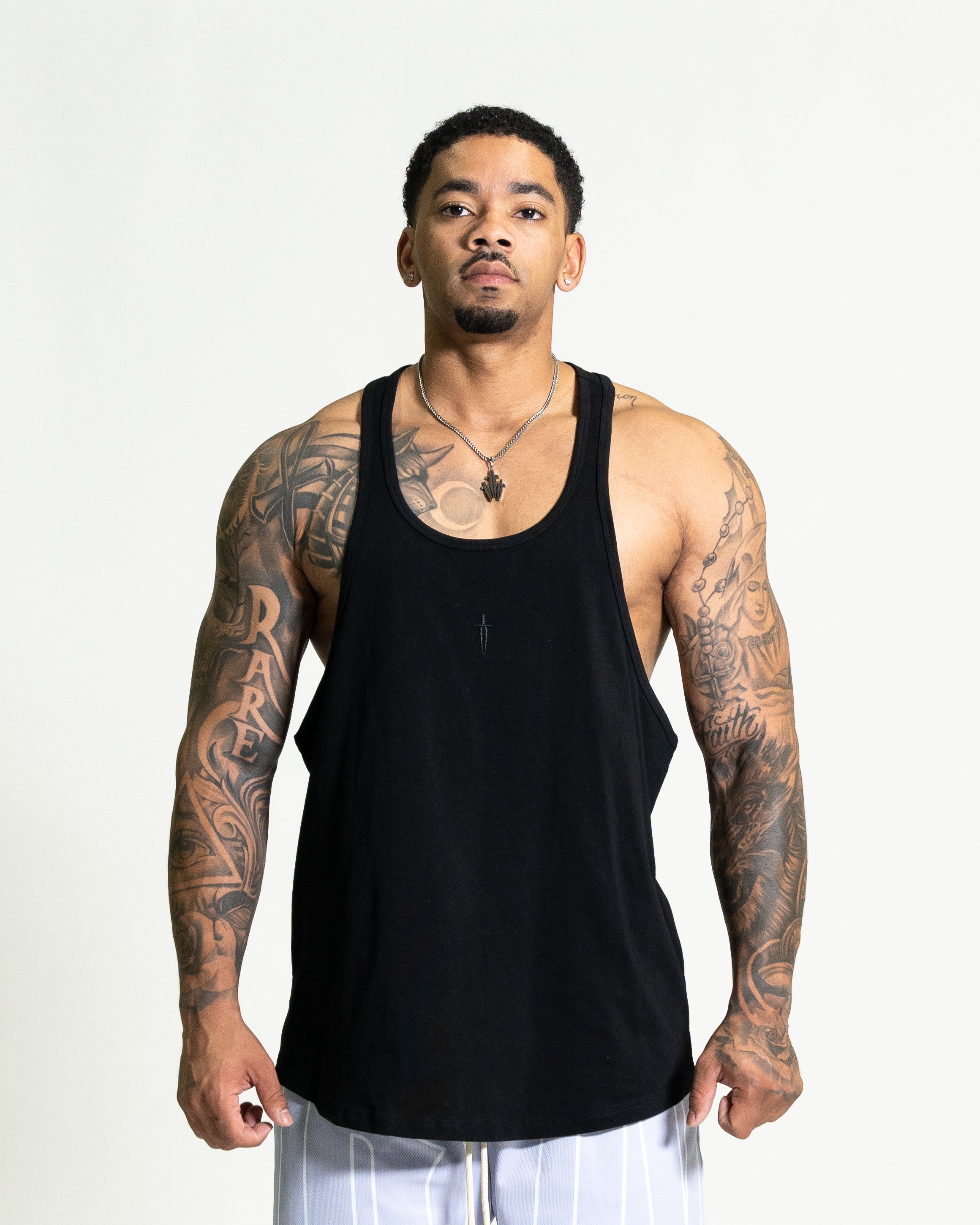 DAGGER OVERSIZED STRINGER - BLACK