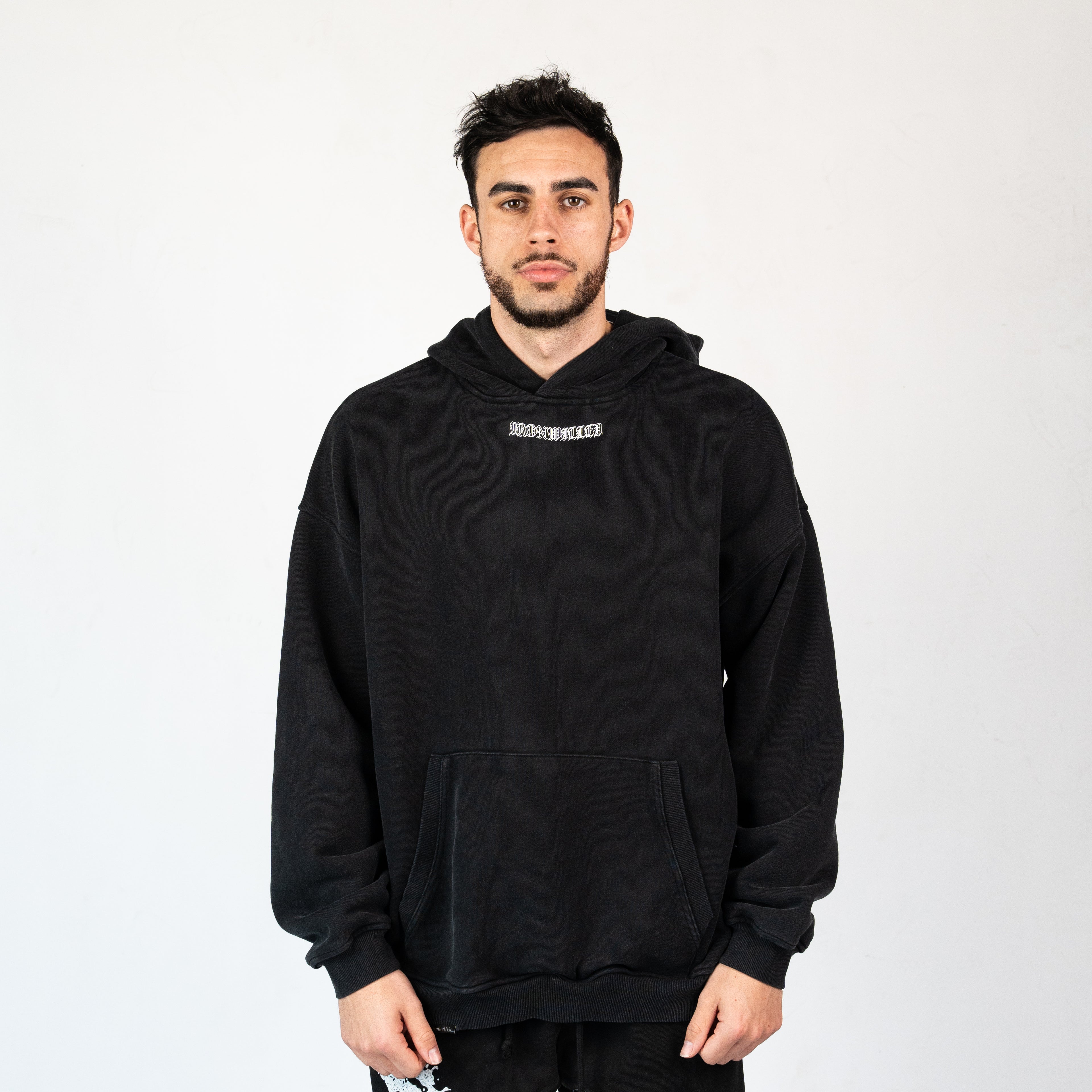 CHROME DAGGER HOODIE - VINTAGE BLACK
