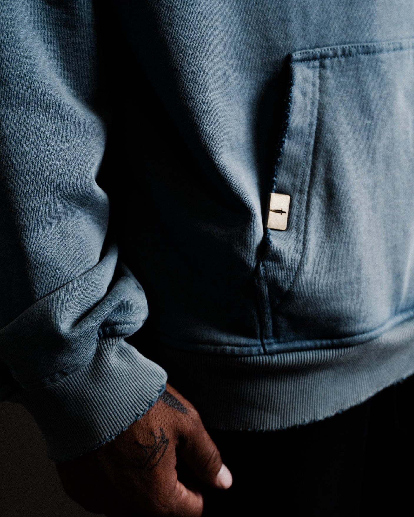 KIN HOODIE - [AGED BLUE]