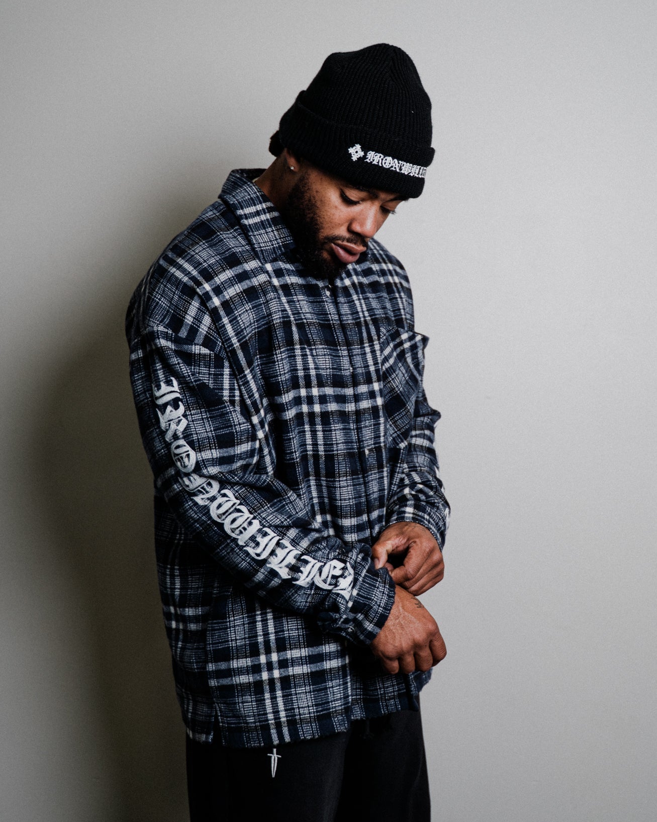 OATH FLANNEL - [NAVY]