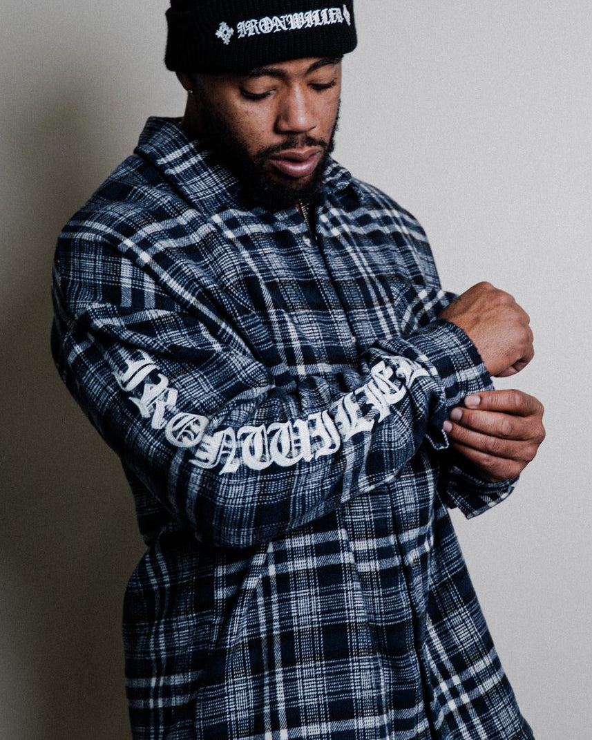 OATH FLANNEL - [NAVY]