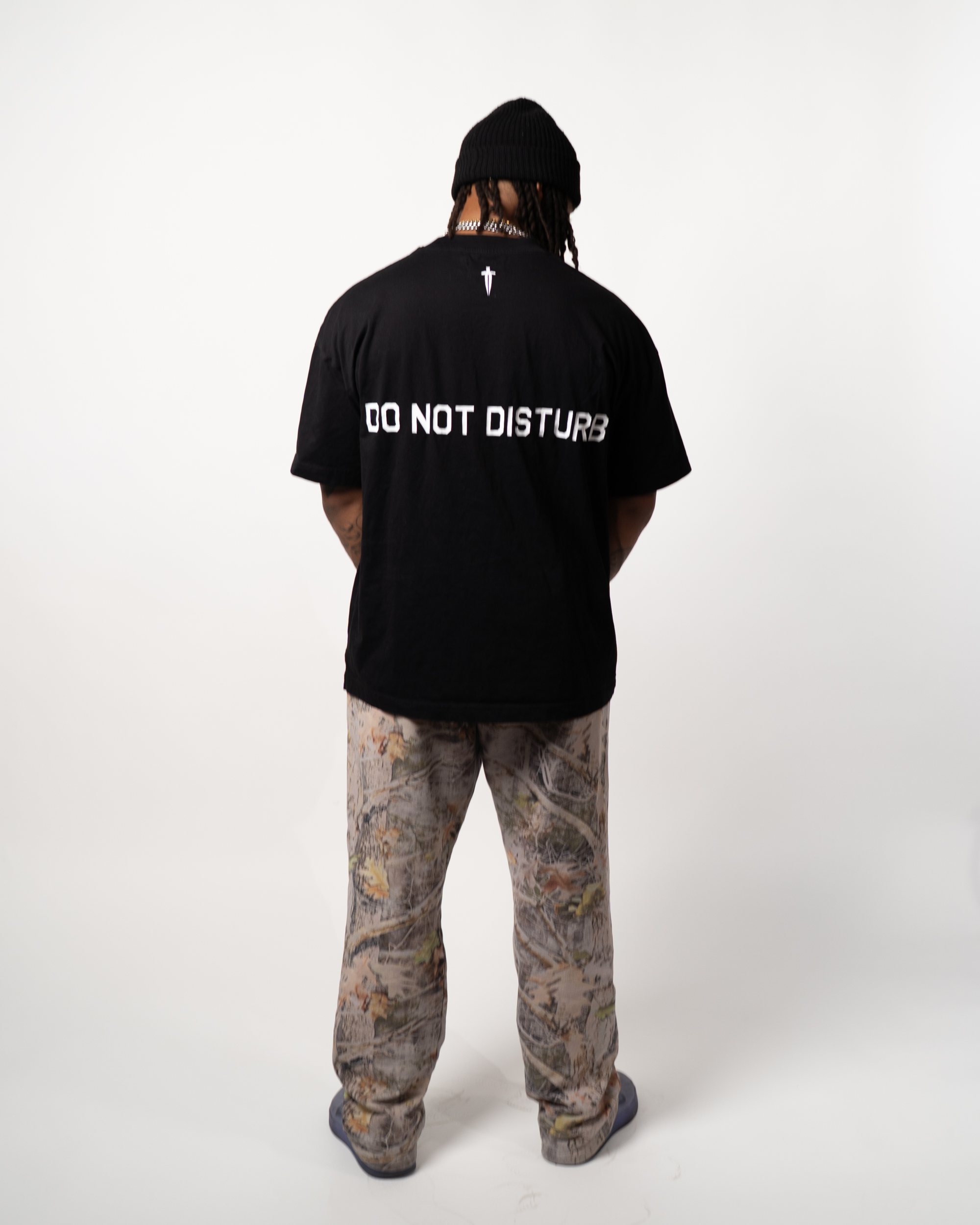 DAGGER PLEATED SWEATPANTS - [CAMO]