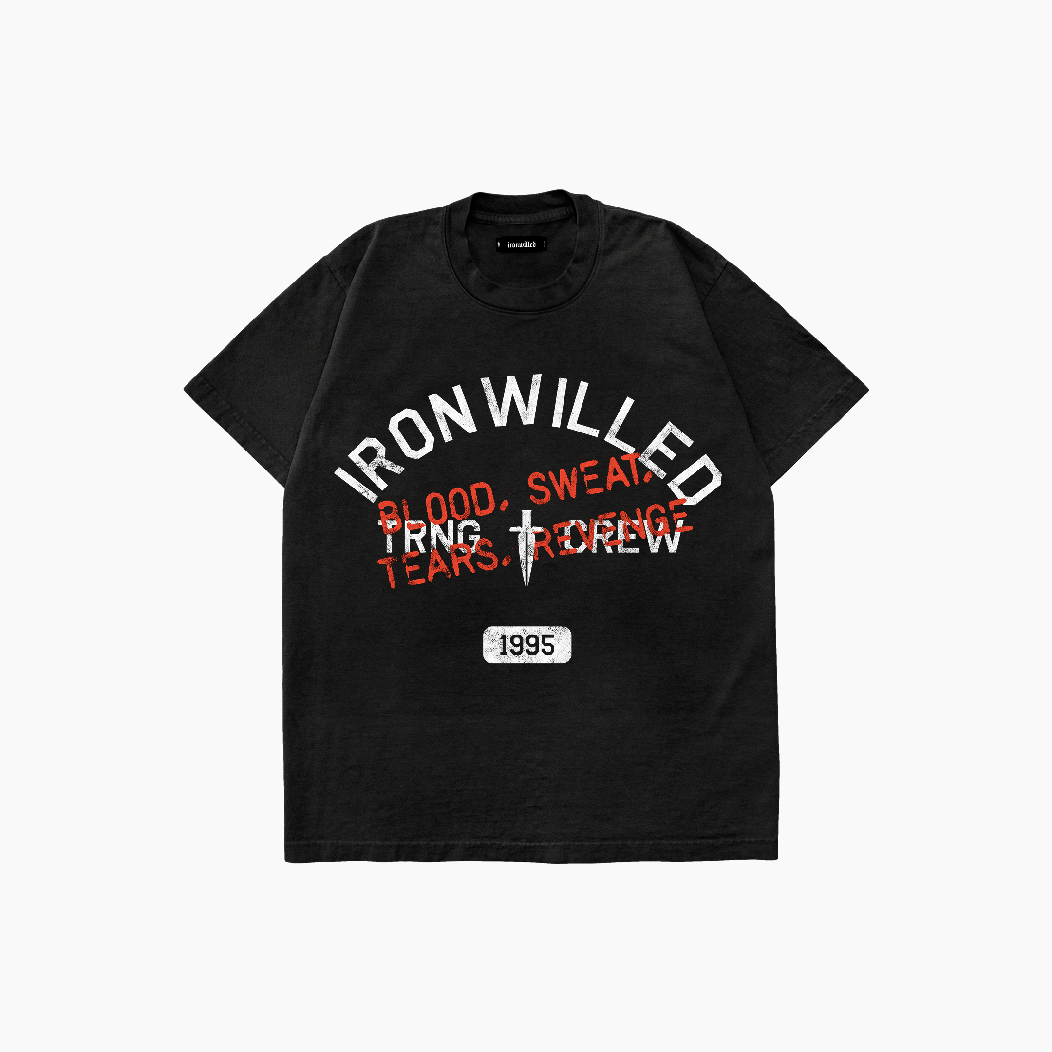 "BSTR" TRAINING TEE - [BLACK]