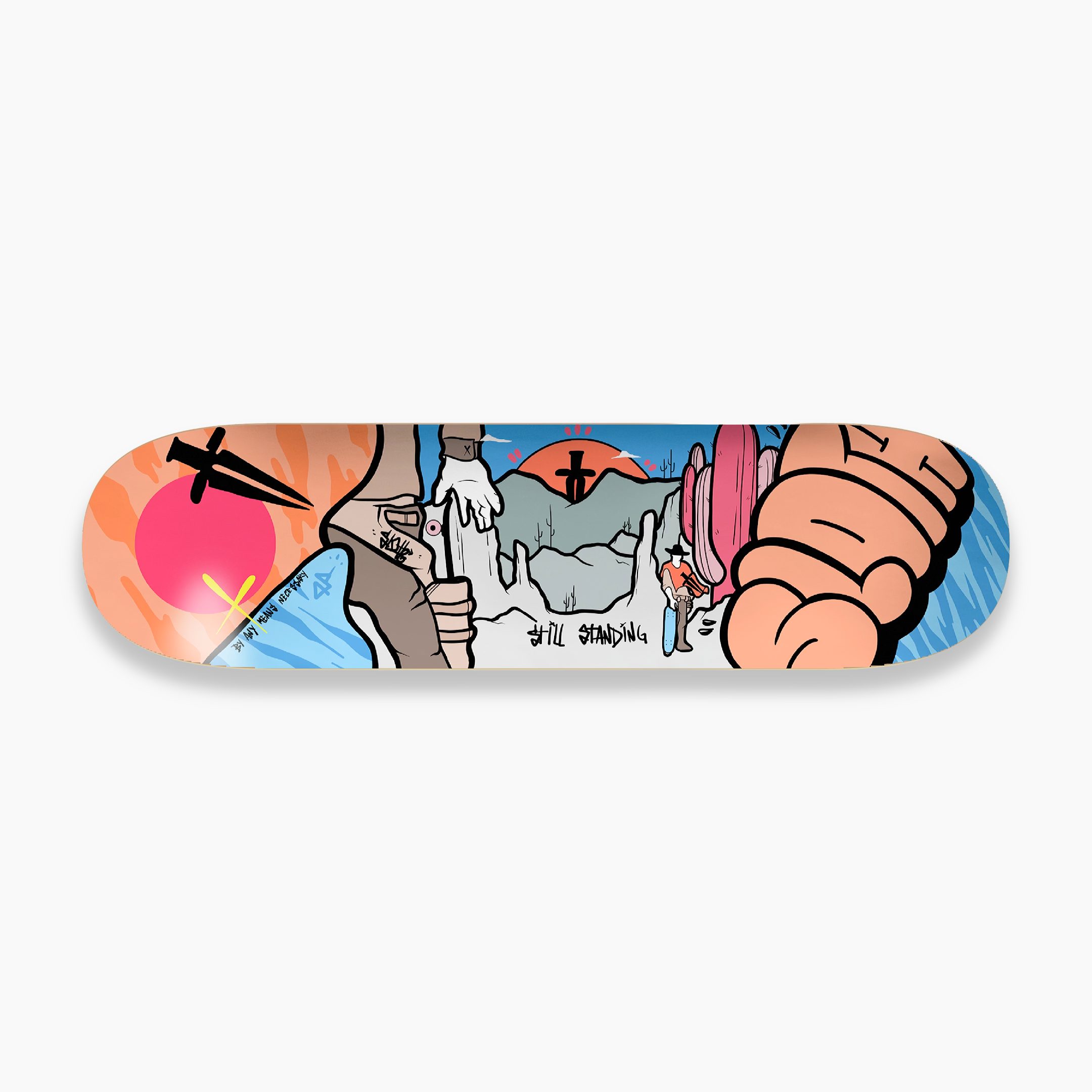 "STILL STANDING" SKATE DECK