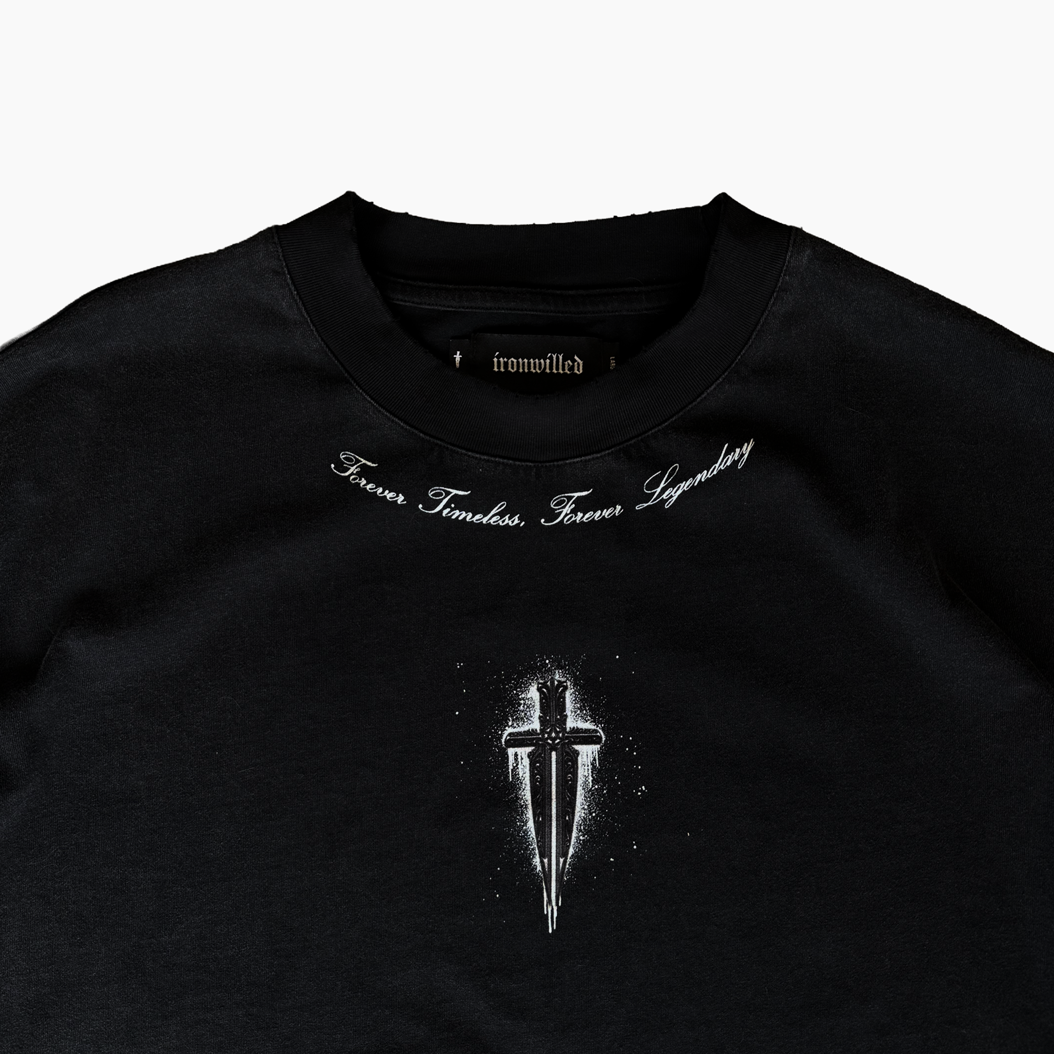 TIMELESS DAGGER TEE - [BLACK]