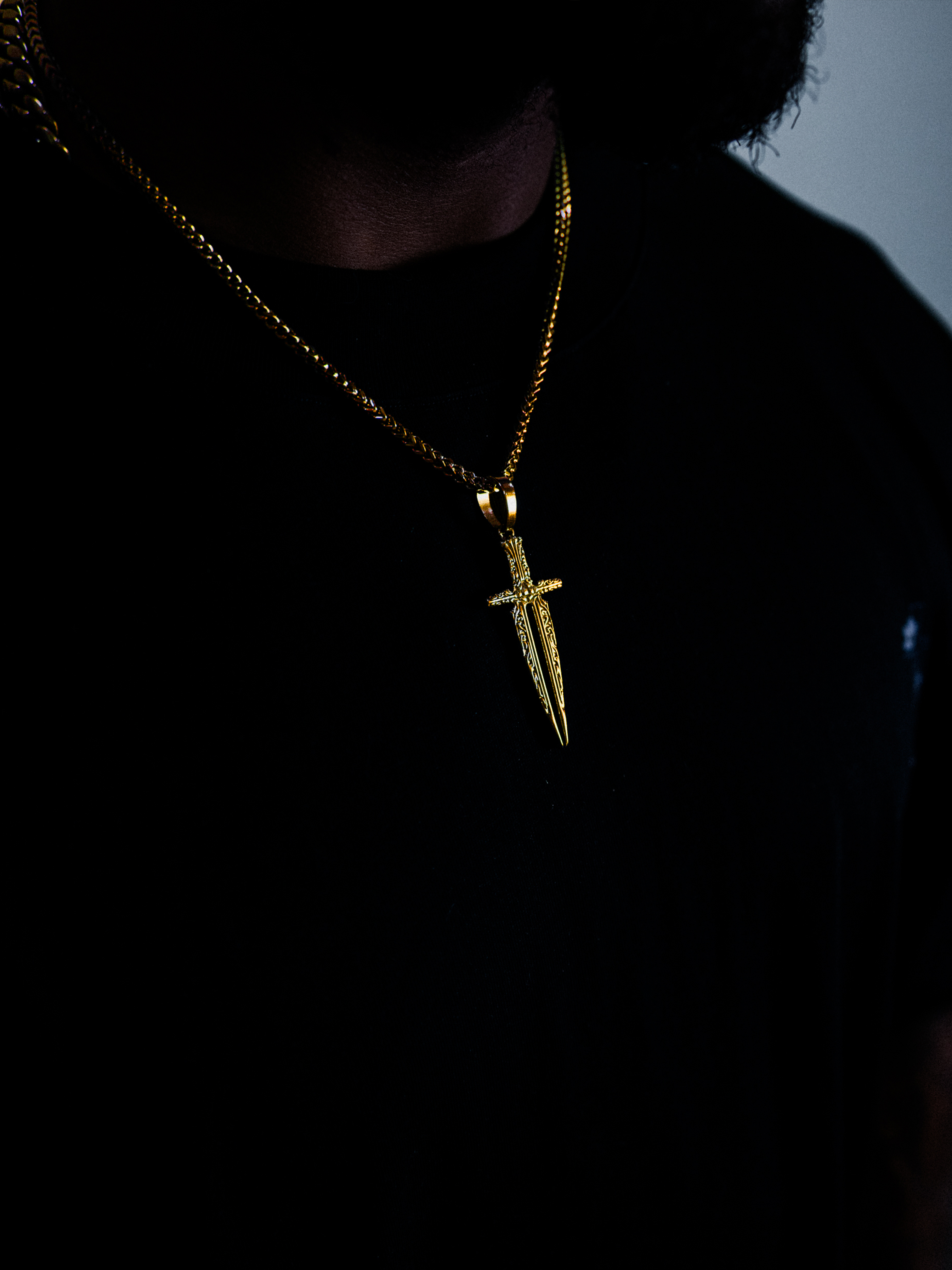 TIMELESS DAGGER CHAIN - GOLD