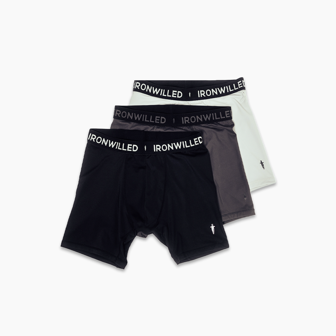 IRONWILLED BOXERS - [3 PACK]