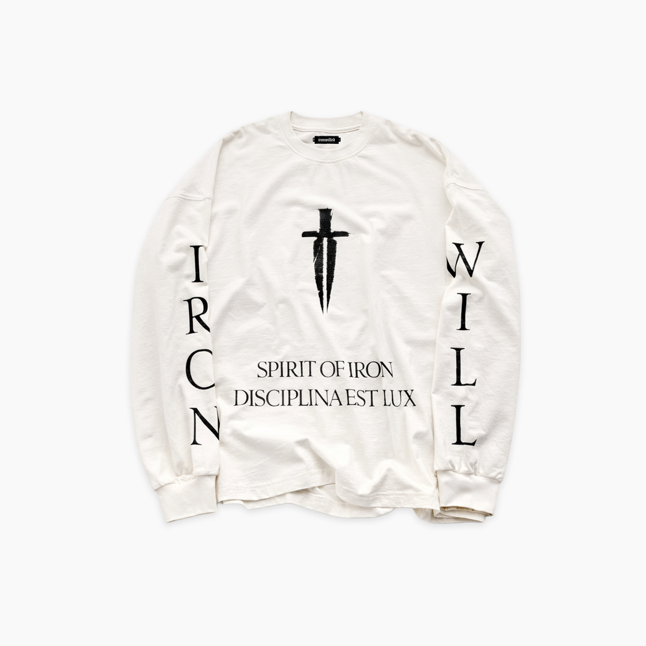 IRON SPIRIT LONG SLEEVE - [BONE]