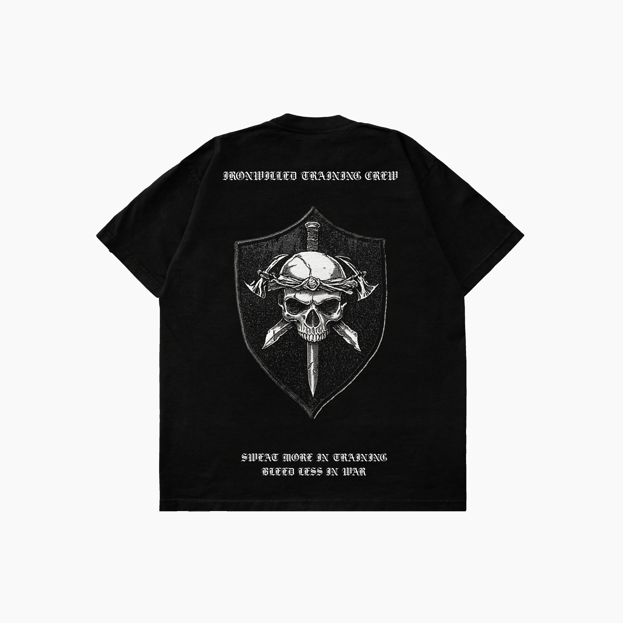 "TRAINING CREW" - TRNG TEE [BLACK]
