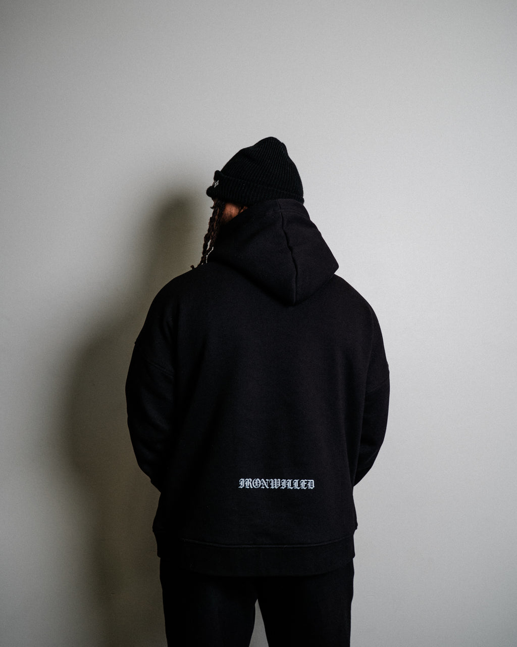 LOUNGE HOODIE - [BLACK]