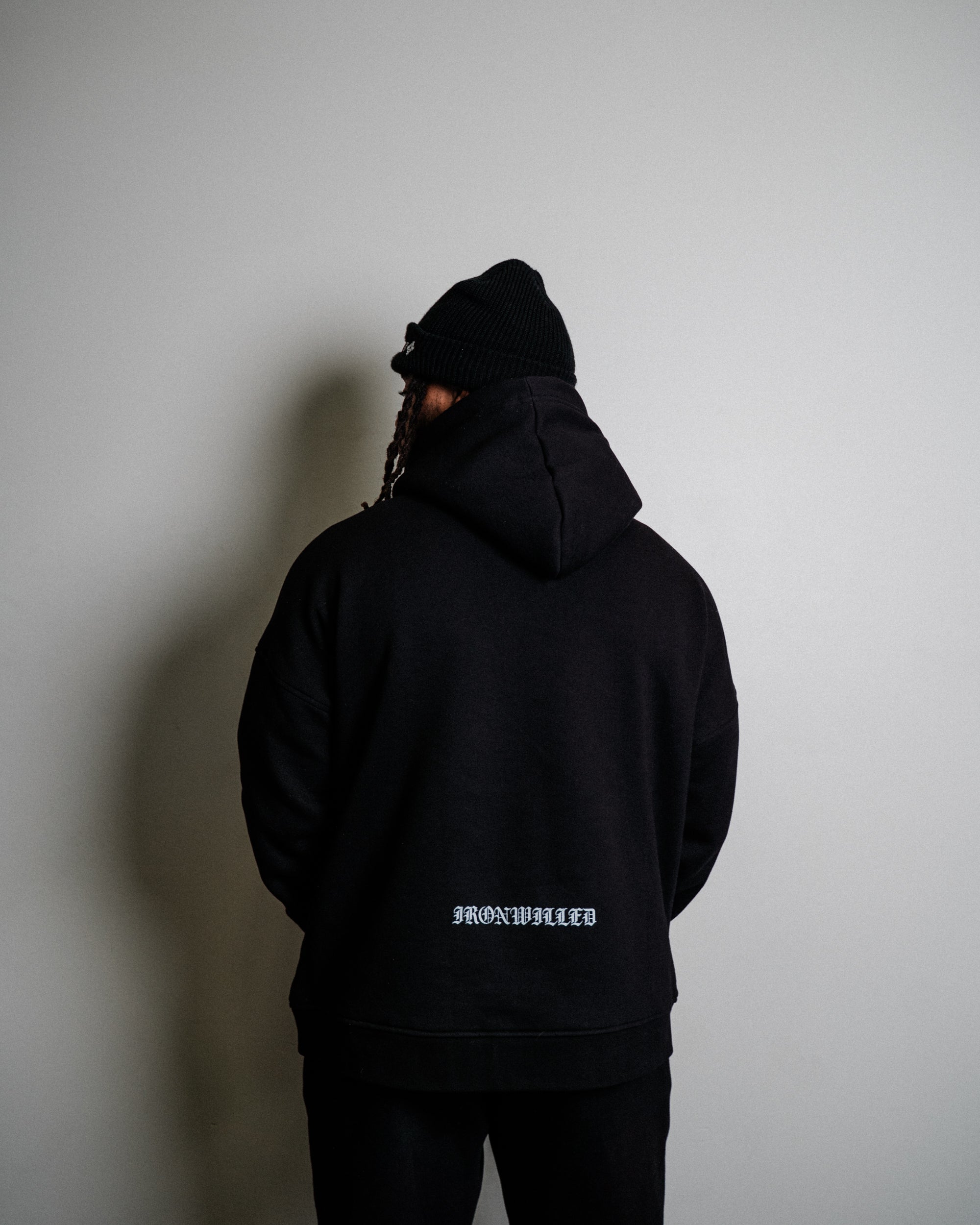 LOUNGE HOODIE - [BLACK]