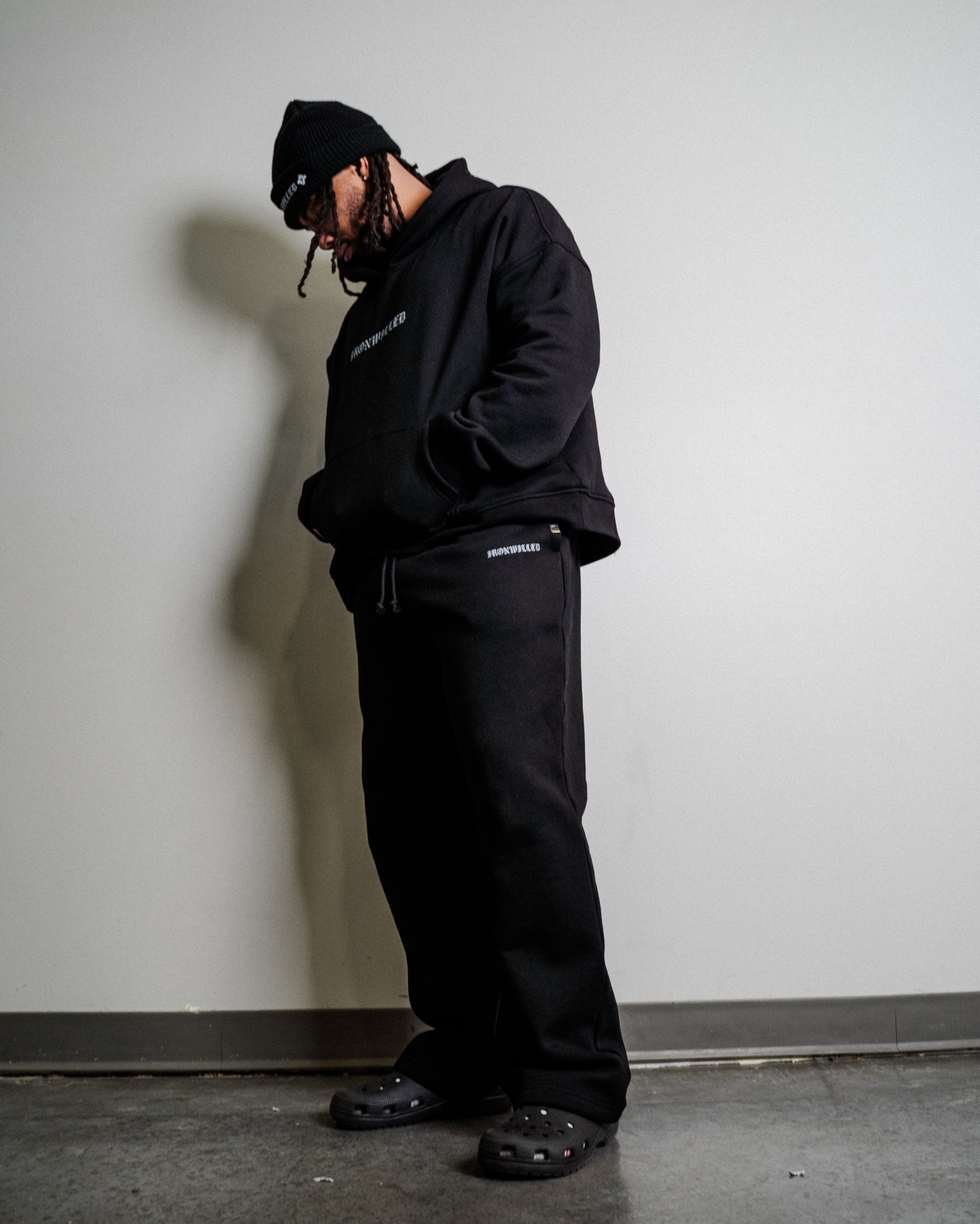 LOUNGE SWEATPANTS - [BLACK]