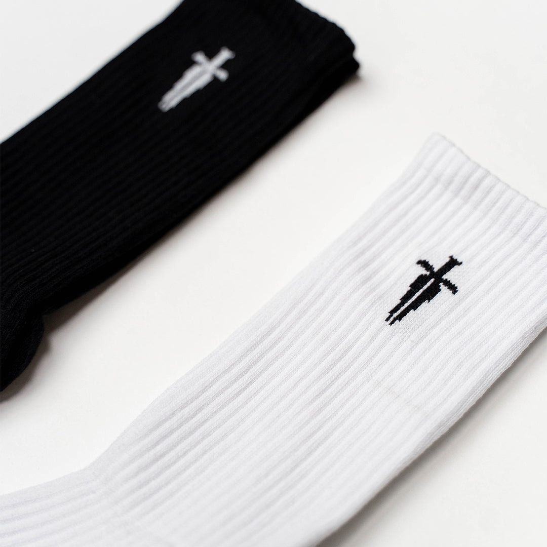 DAGGER SOCKS - [BLACK]