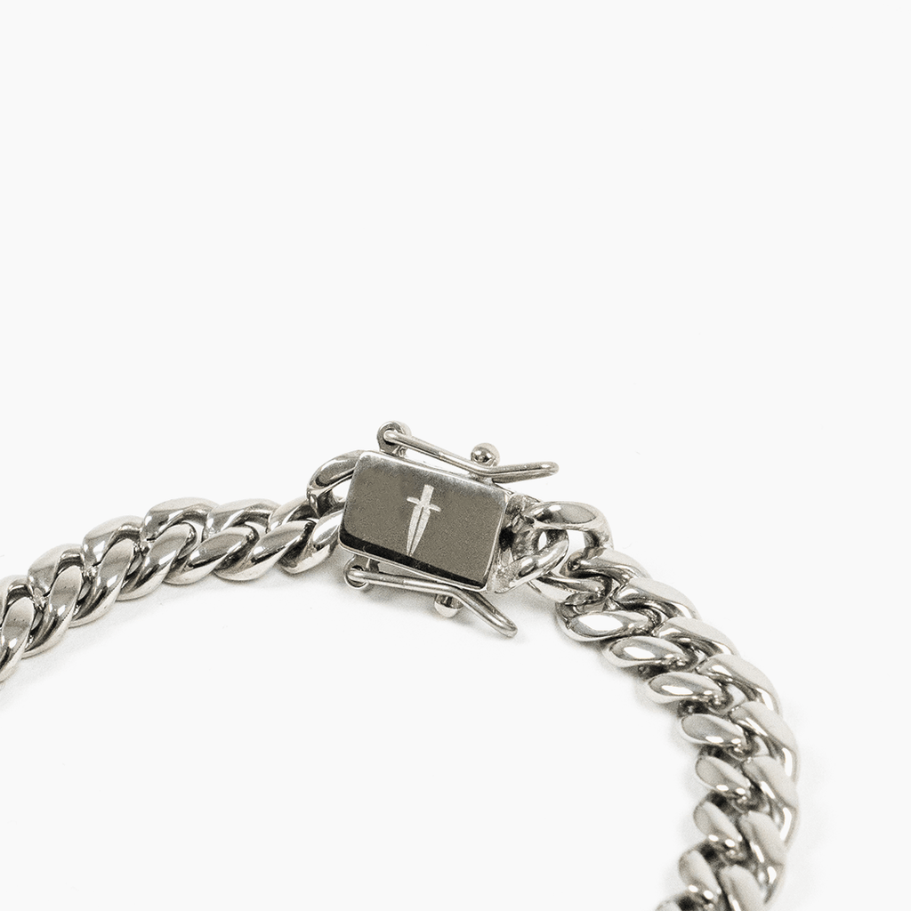 CUBAN BRACELET - SILVER - IRONWILLED