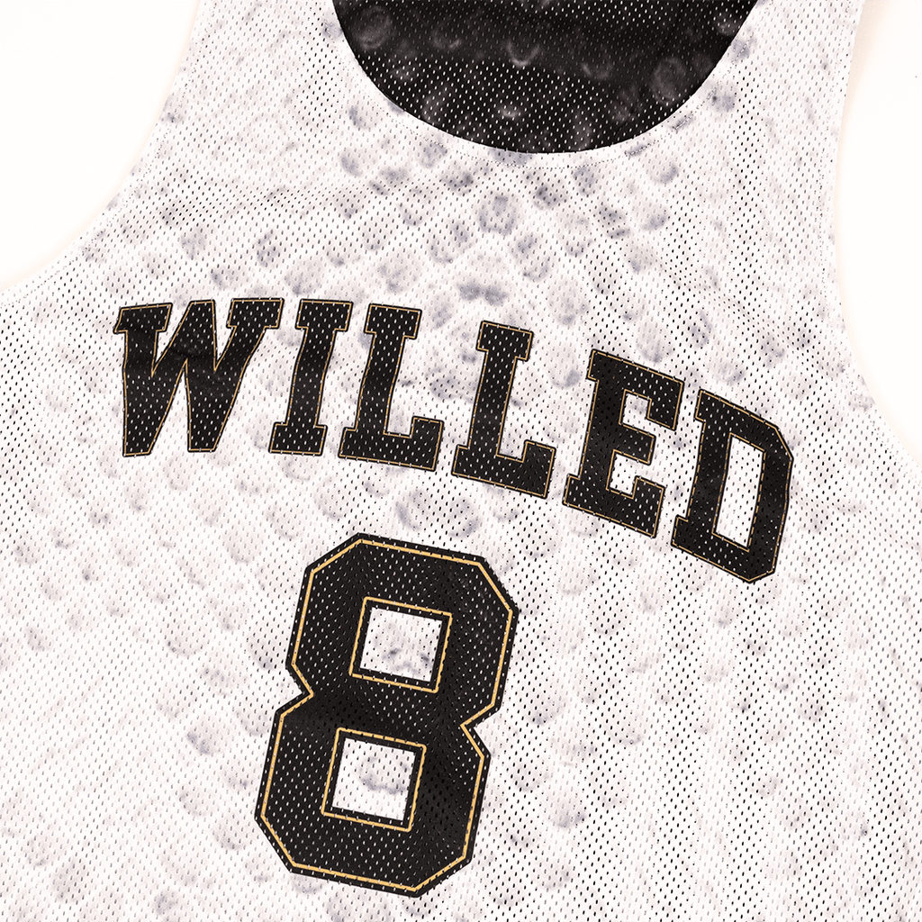 WILLED REVERSIBLE PRACTICE PINNIE - BLACK/WHITE - IRONWILLED