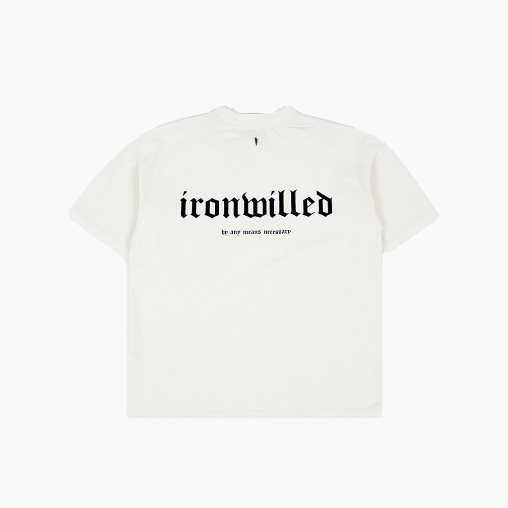WOMEN'S OLD IRONWILLED OVERSIZED TEE - WHITE - IRONWILLED